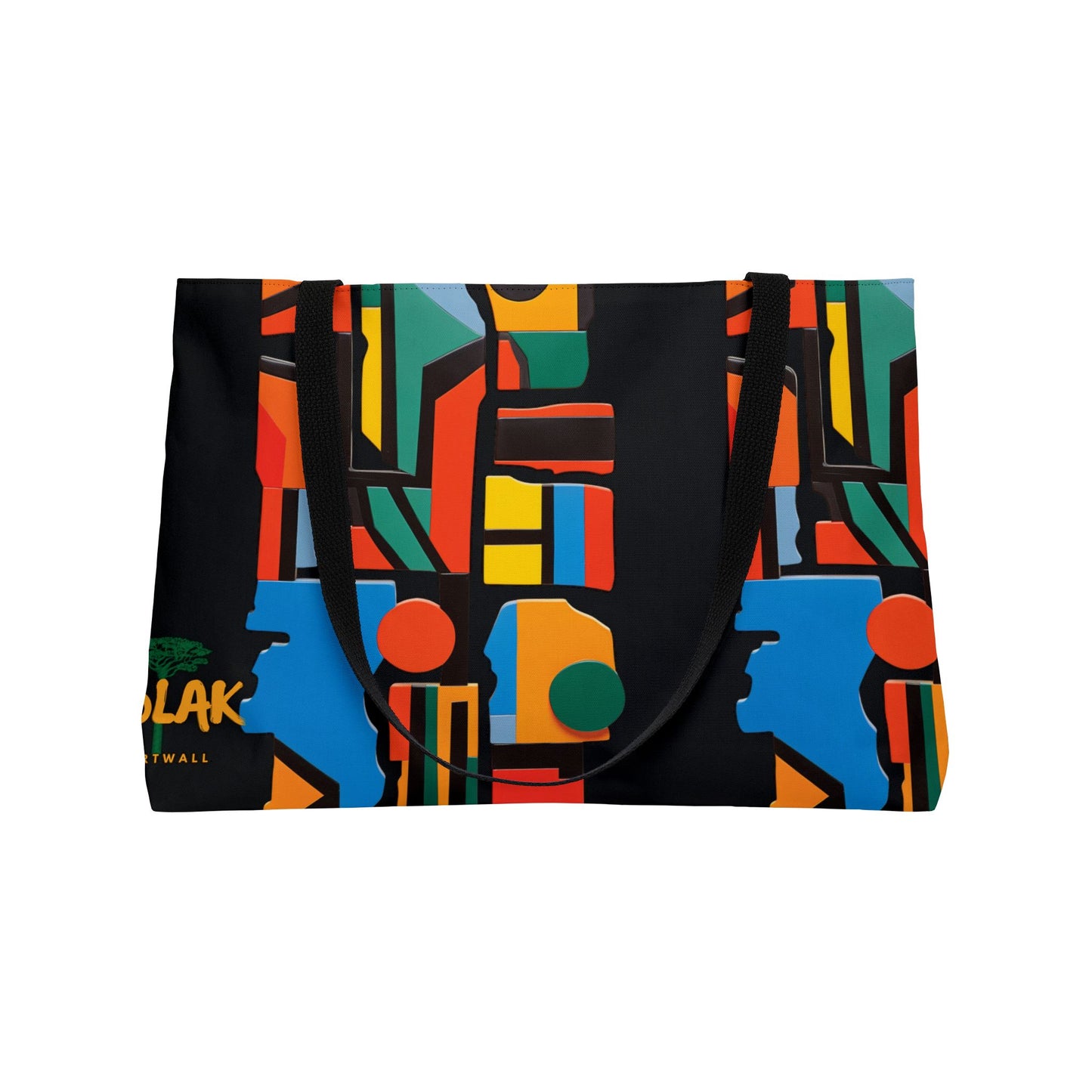 VIBRANT PAN-AFRICAN WEEKENDER TOTE BAG
