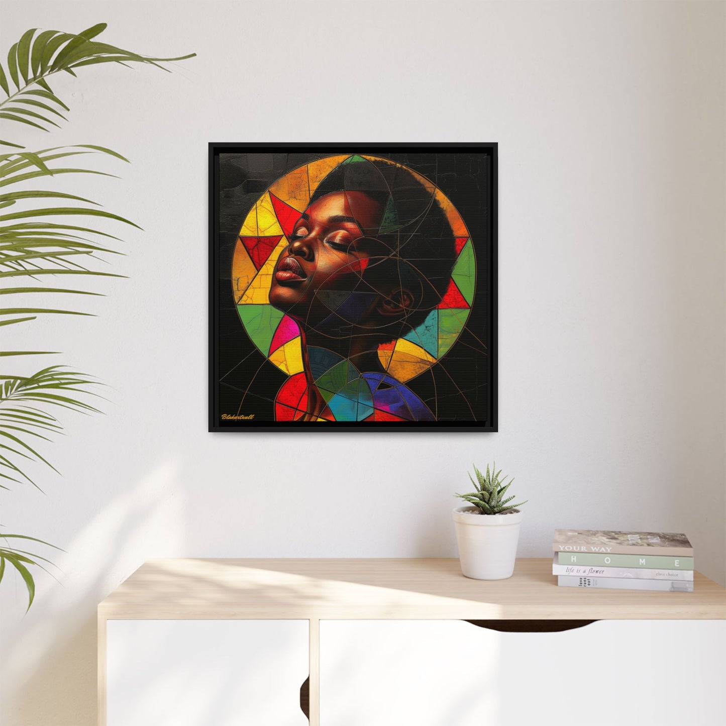 GEOMETRIC DREAMS: A MOSAIC OF AFRICAN BEAUTY