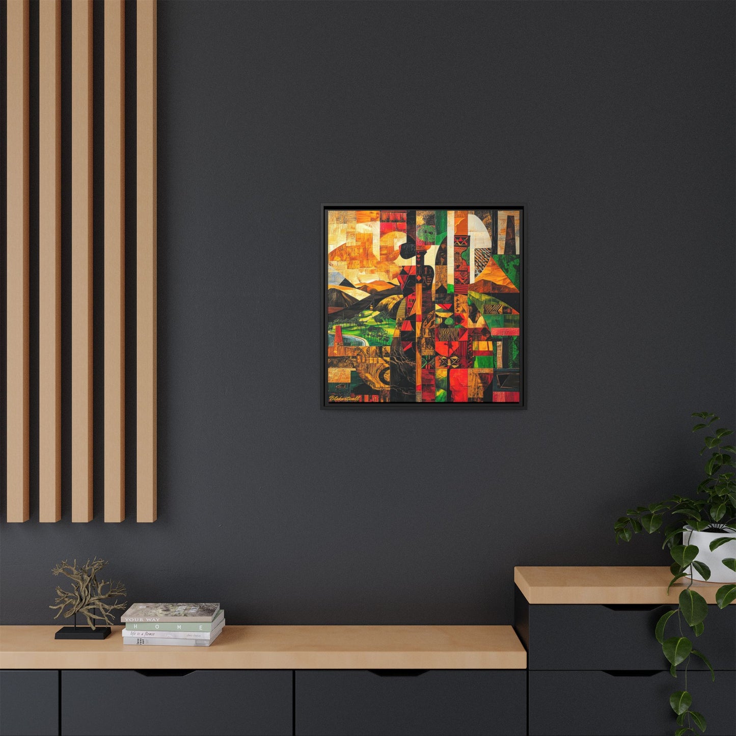 VIBRANT PAN-AFRICAN TAPESTRY