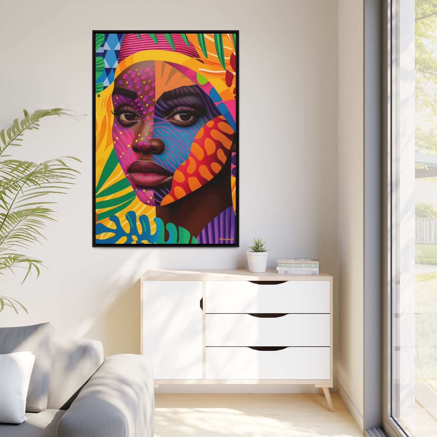 VIBRANT ESSENCE: A PORTRAIT OF AFRICAN SPIRIT