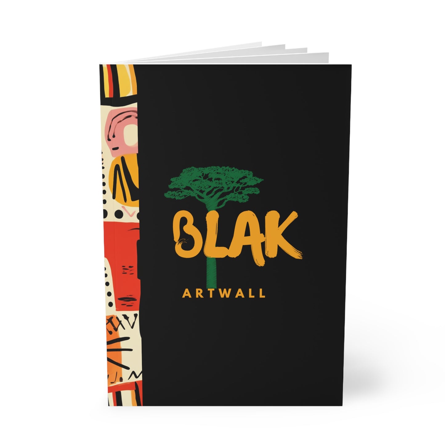 African art notebook Blakartwall