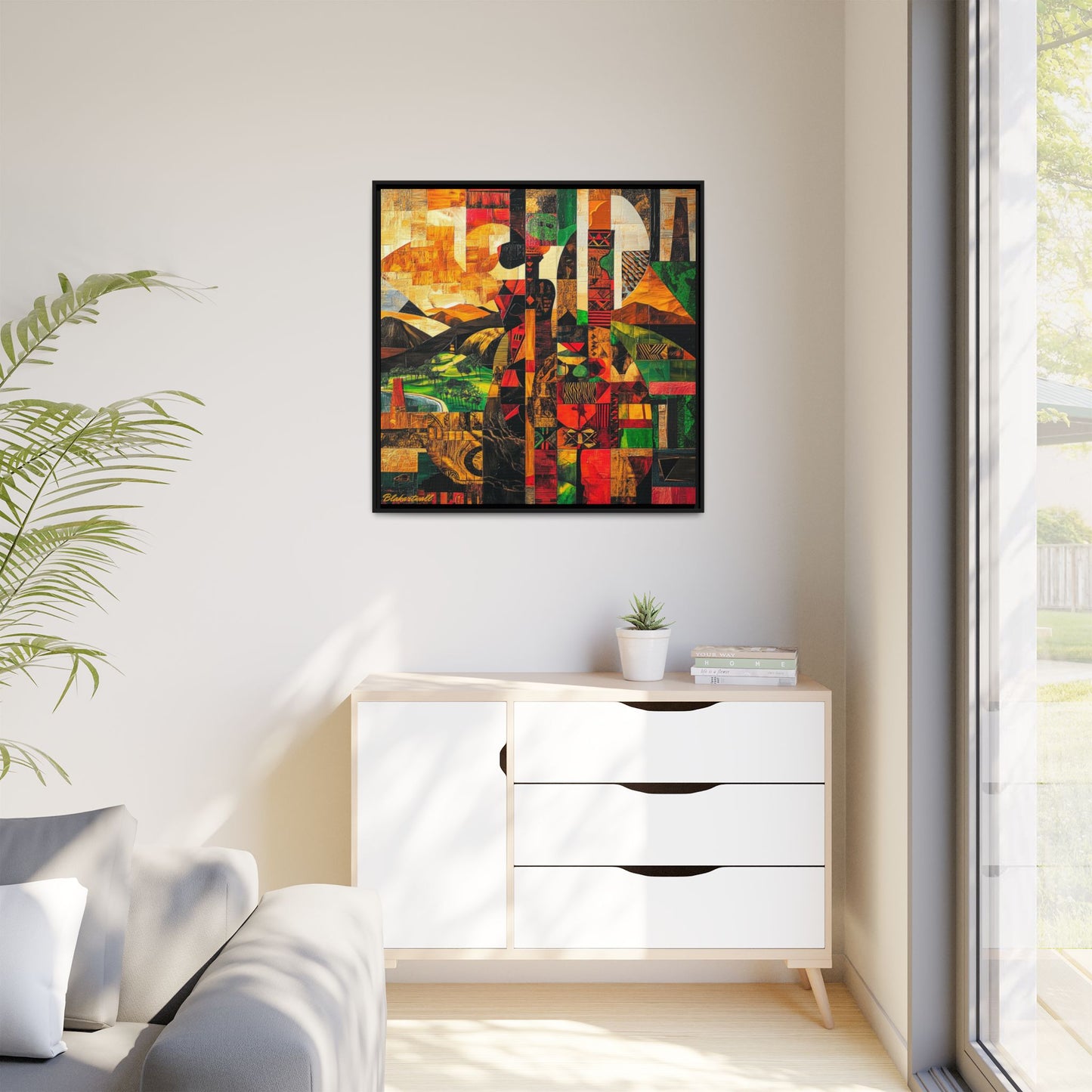VIBRANT PAN-AFRICAN TAPESTRY