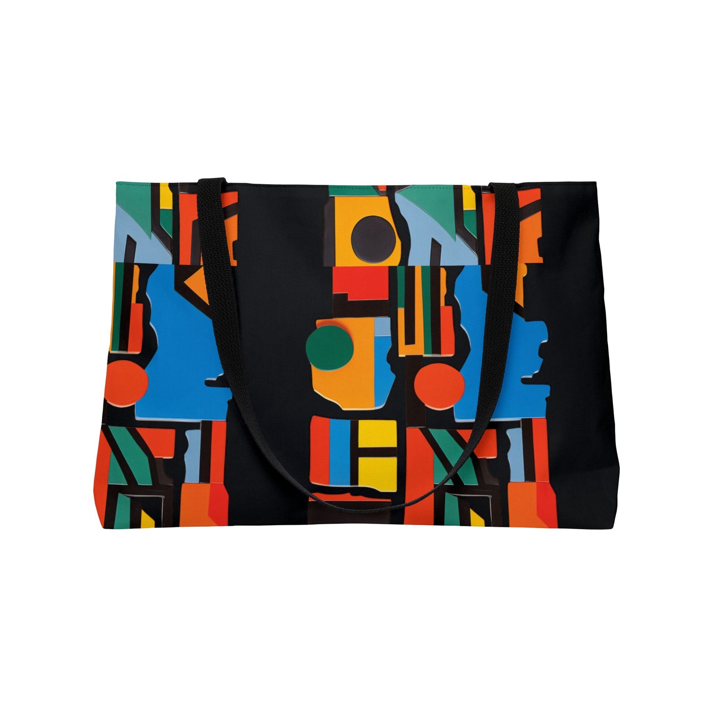 VIBRANT PAN-AFRICAN WEEKENDER TOTE BAG