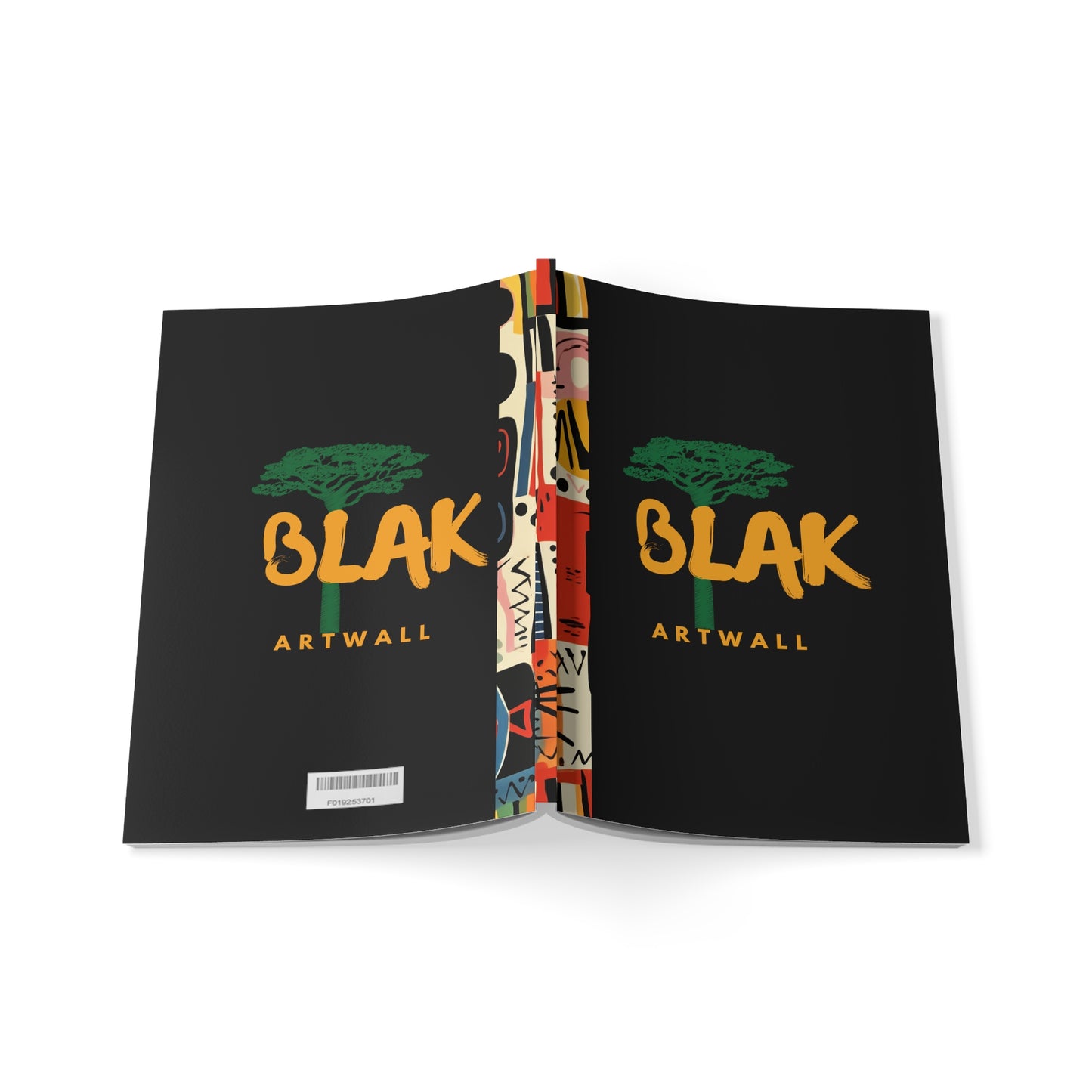 African art notebook Blakartwall