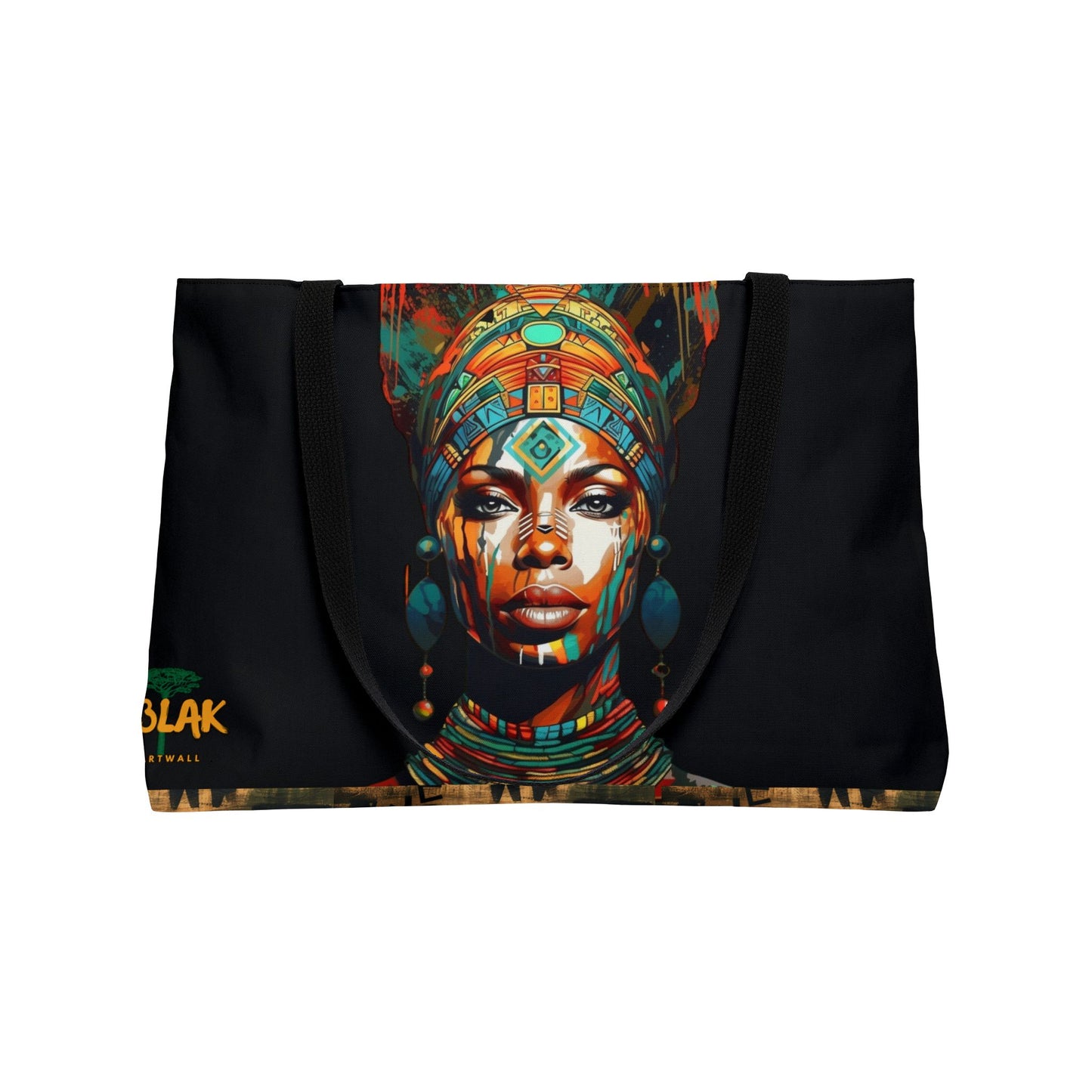 REGAL GAZE QUEEN WEEKENDER TOTE BAG
