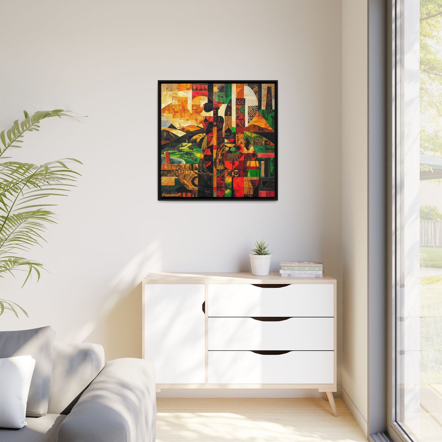 VIBRANT PAN-AFRICAN TAPESTRY
