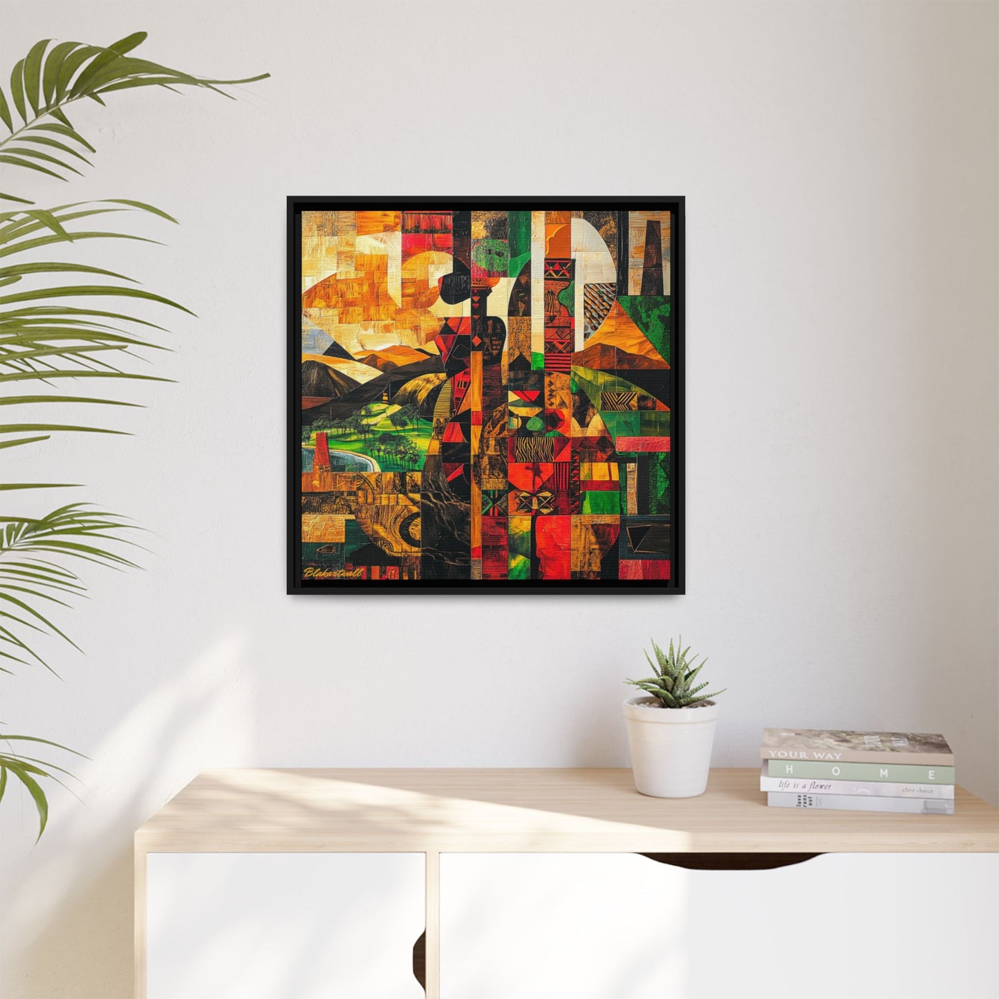 VIBRANT PAN-AFRICAN TAPESTRY