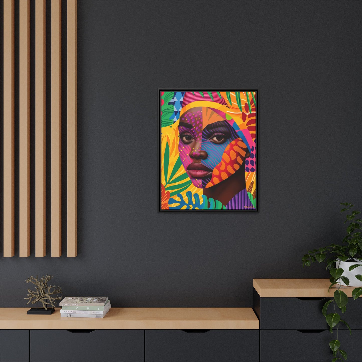 VIBRANT ESSENCE: A PORTRAIT OF AFRICAN SPIRIT