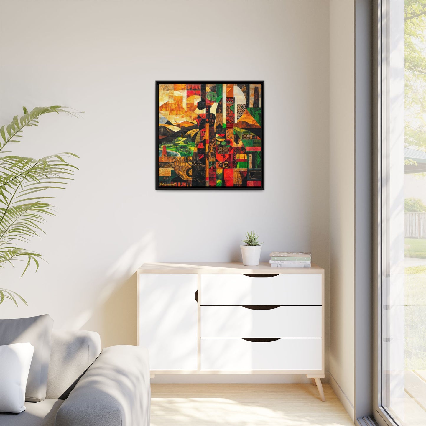 VIBRANT PAN-AFRICAN TAPESTRY