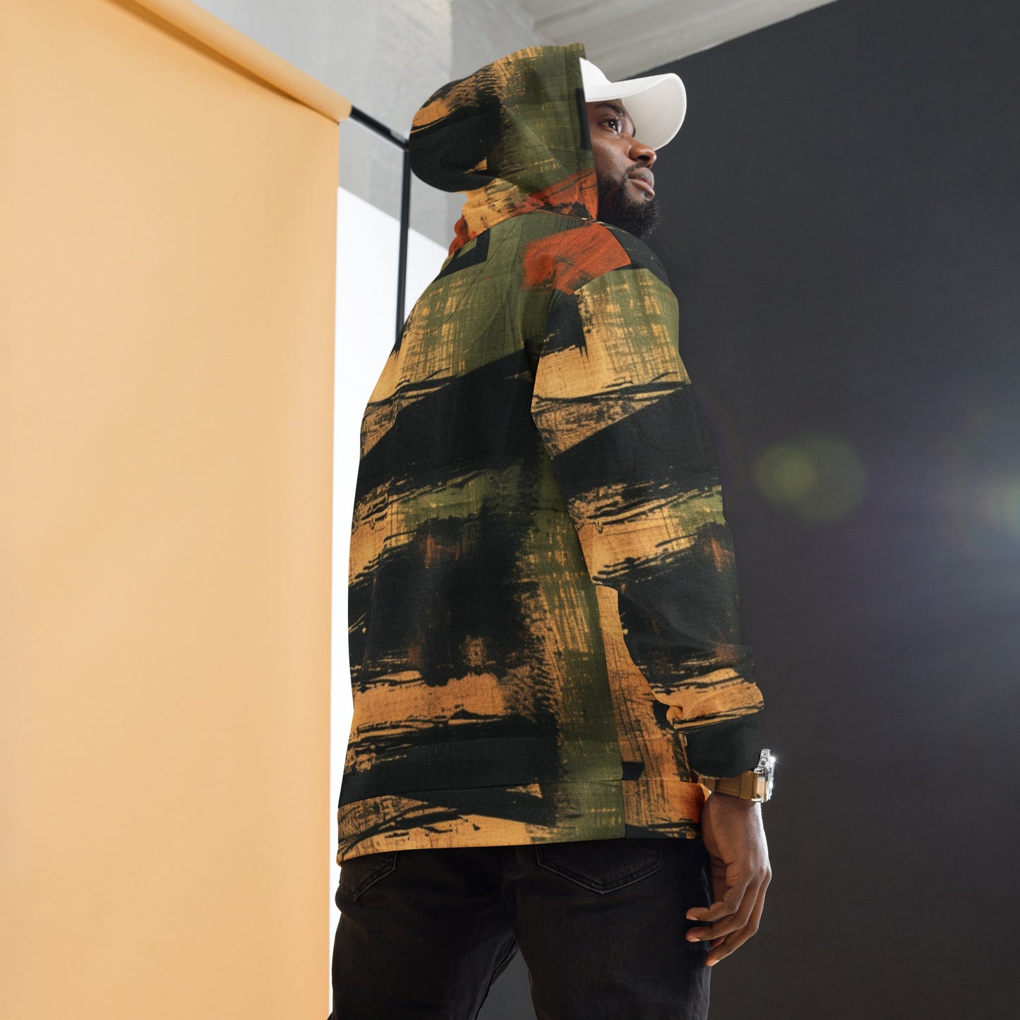 Primitive Echoes African All over Print Hoodie