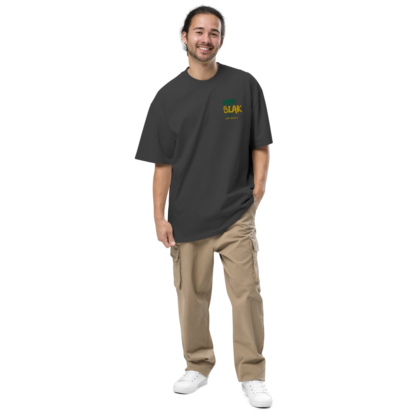 Blakartwall Oversized faded t-shirt