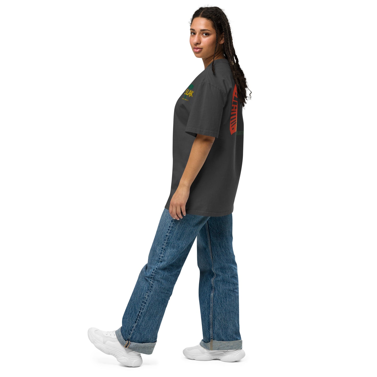 Blakartwall Oversized faded t-shirt