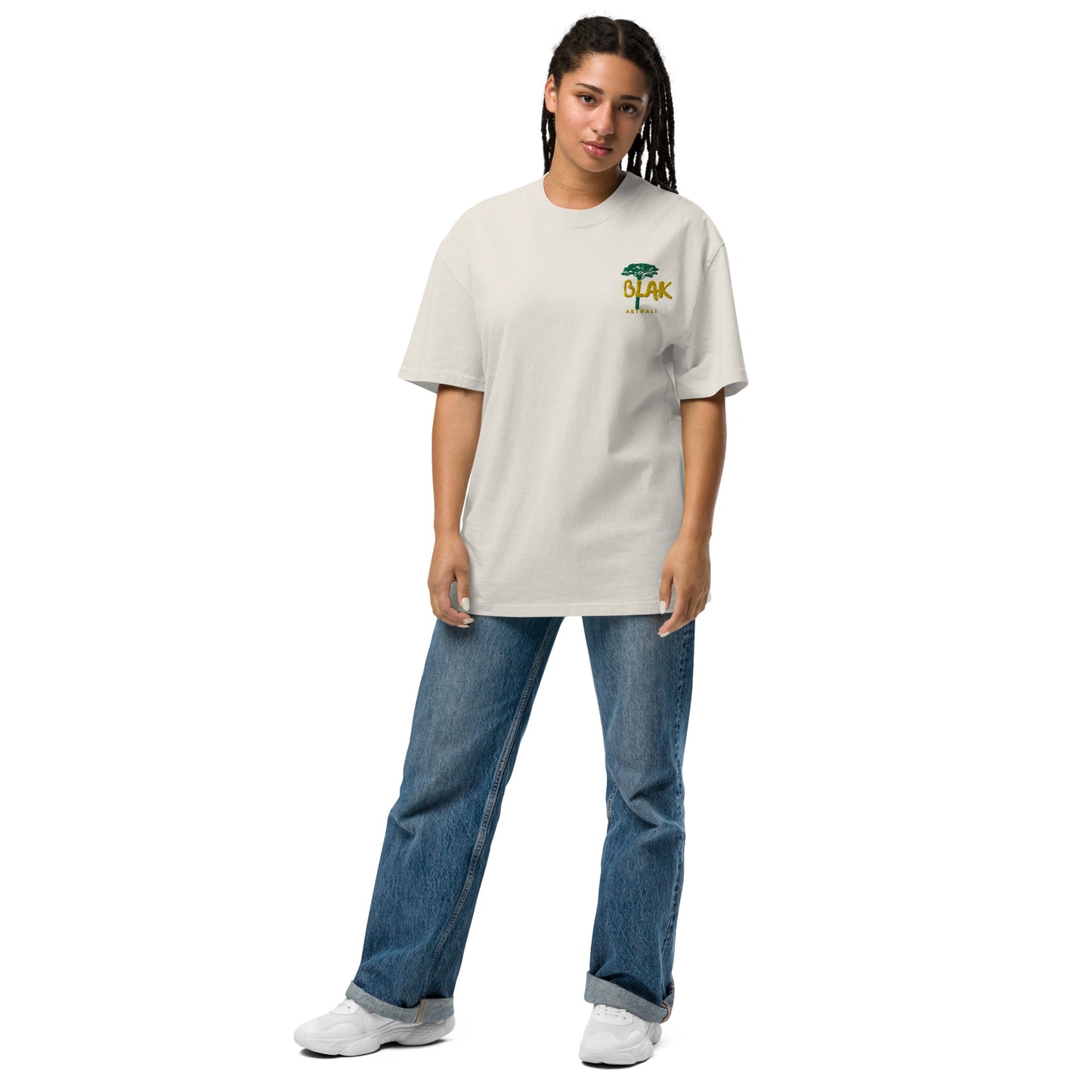 Blakartwall Oversized faded t-shirt