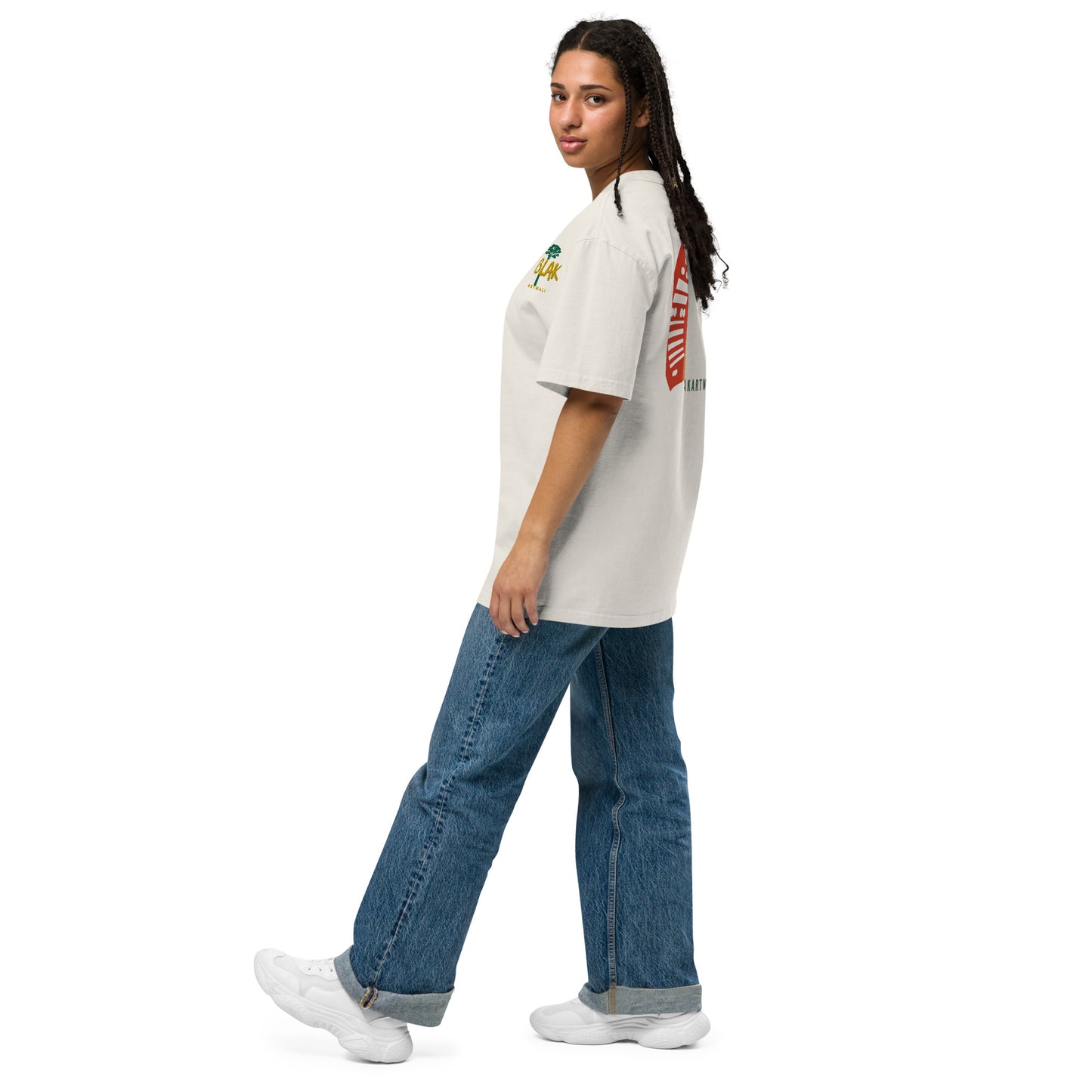 Blakartwall Oversized faded t-shirt