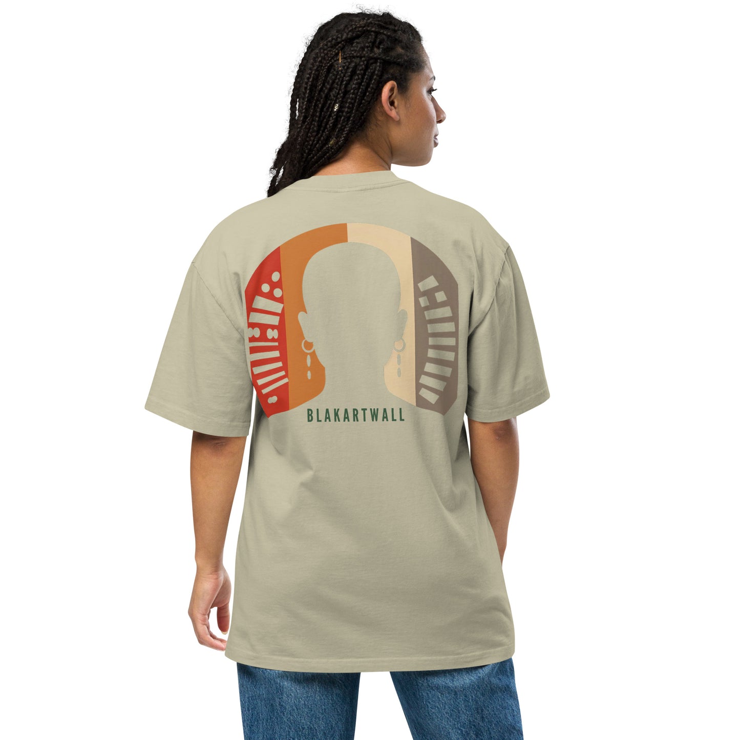 Blakartwall Oversized faded t-shirt
