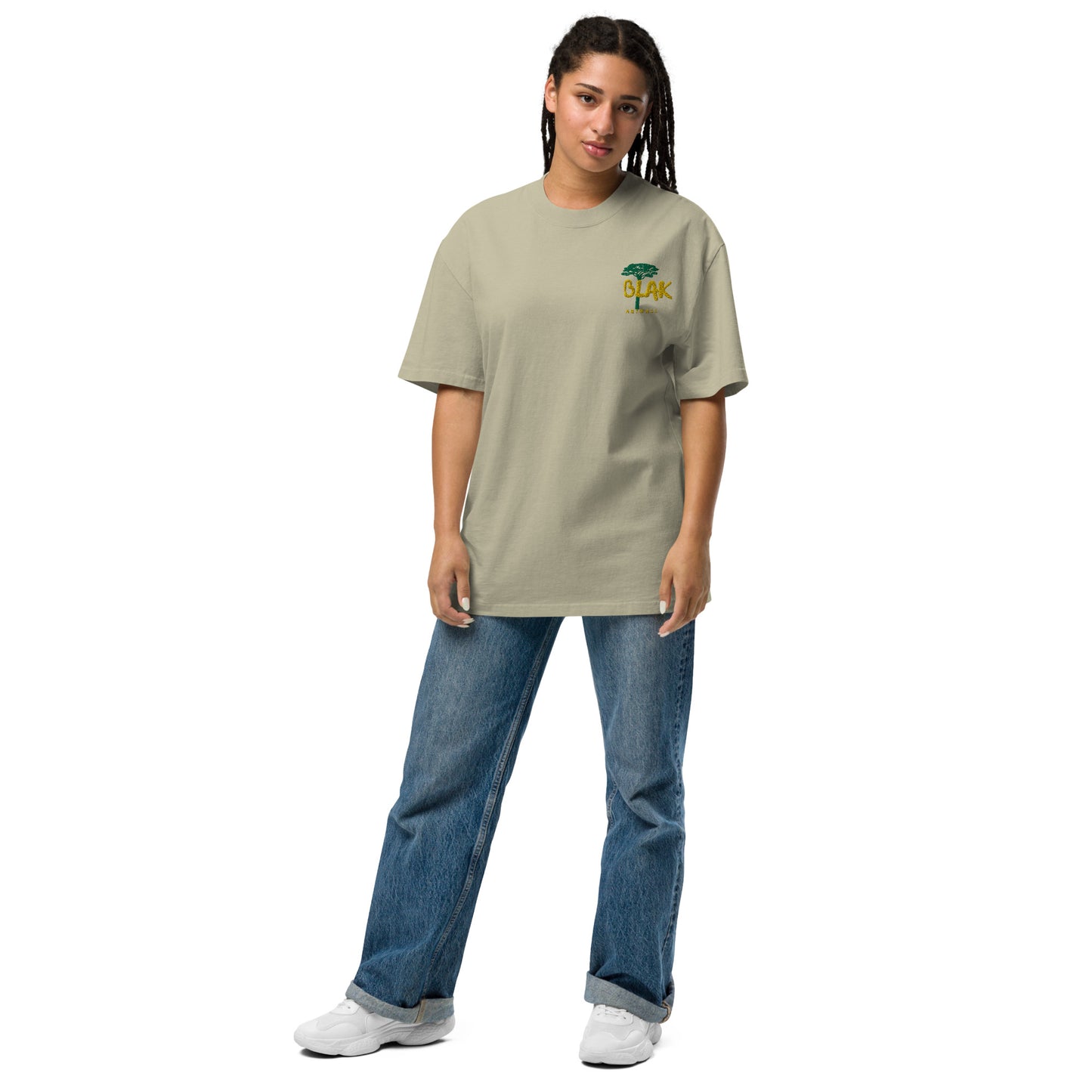 Blakartwall Oversized faded t-shirt