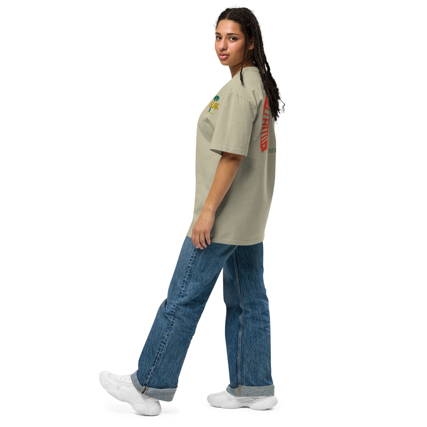 Blakartwall Oversized faded t-shirt