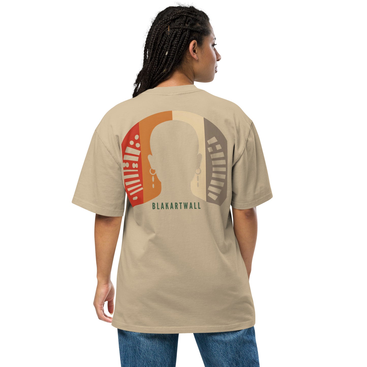 Blakartwall Oversized faded t-shirt