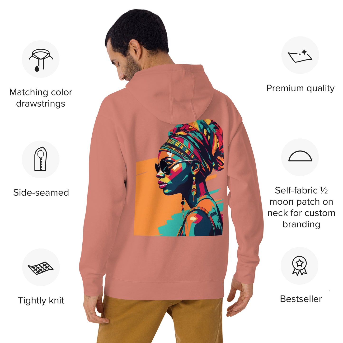Silhouette of Cool Premium Hoodie