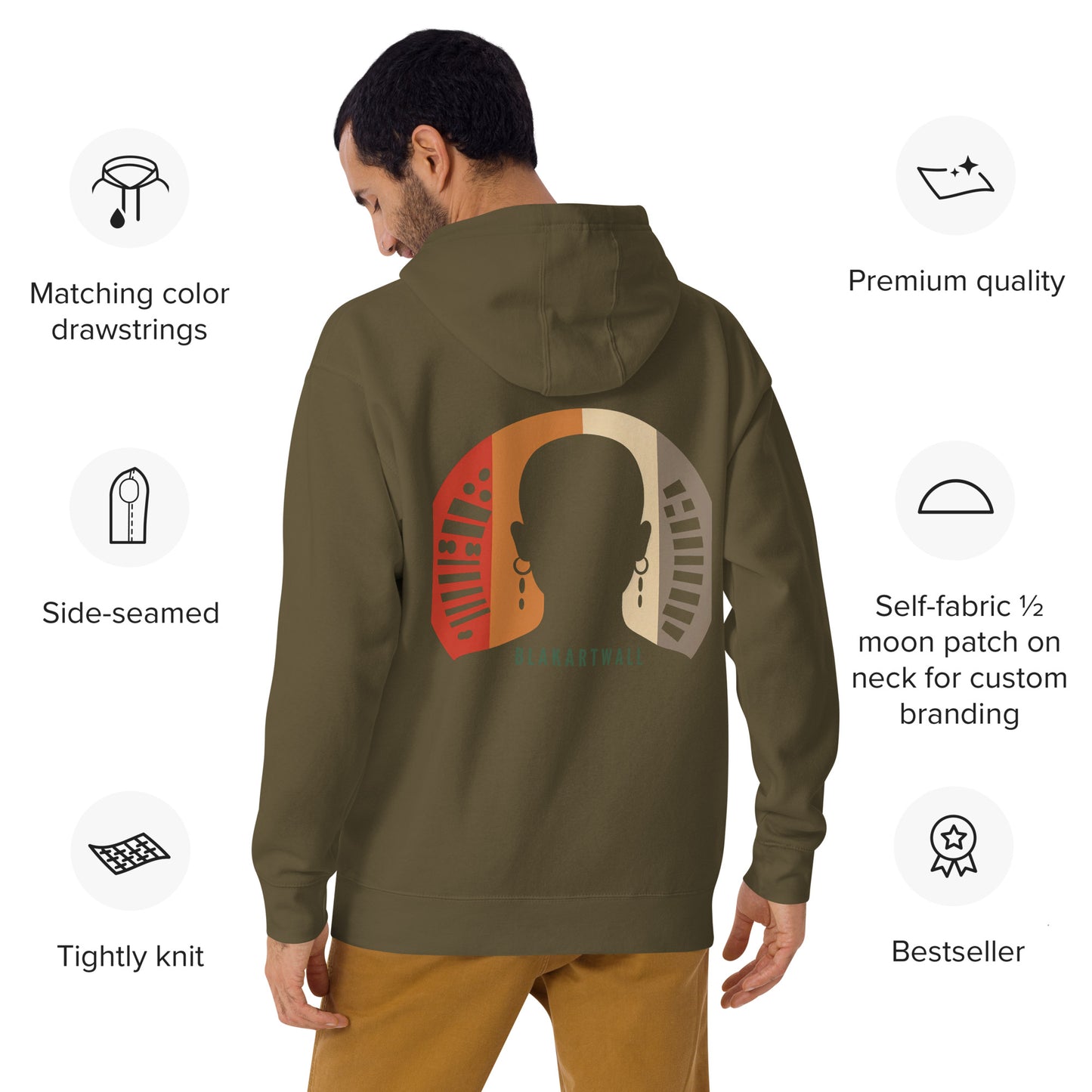 Blakartwall Premium Hoodie