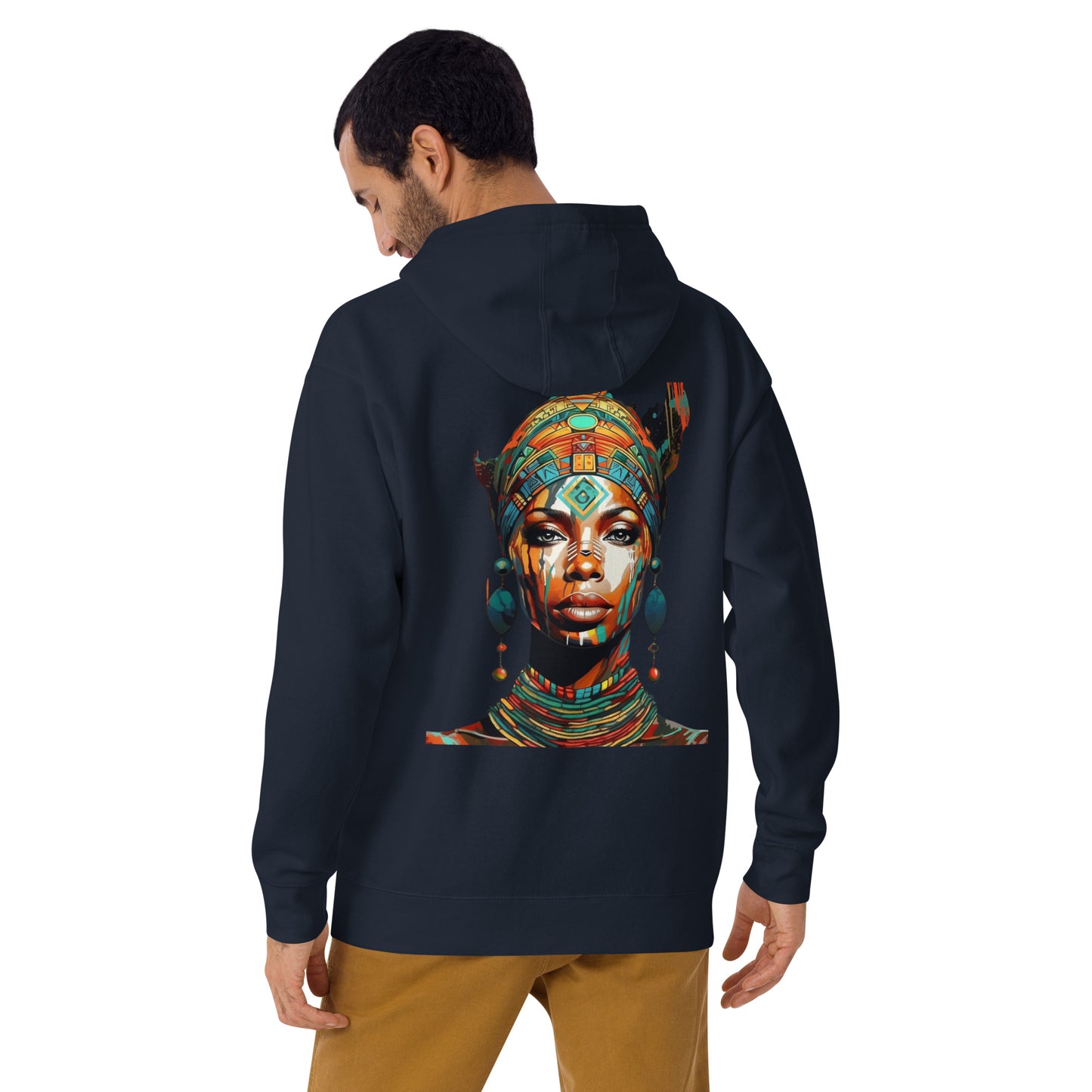 African Cultural Queen Premium Hoodie