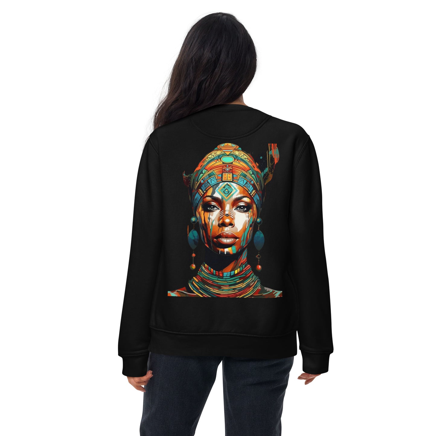 African Cultural Queen Premium Jumper