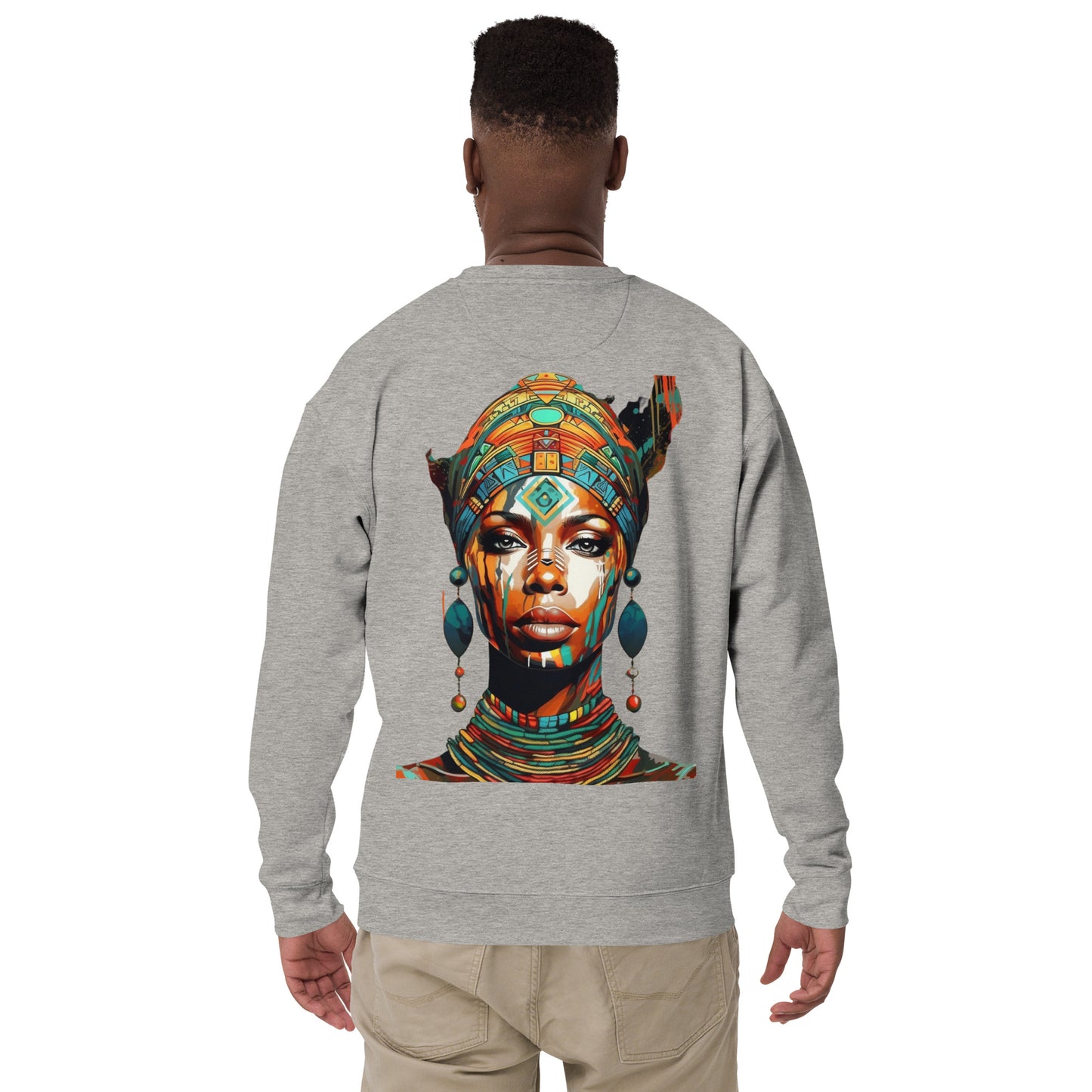 African Cultural Queen Premium Jumper