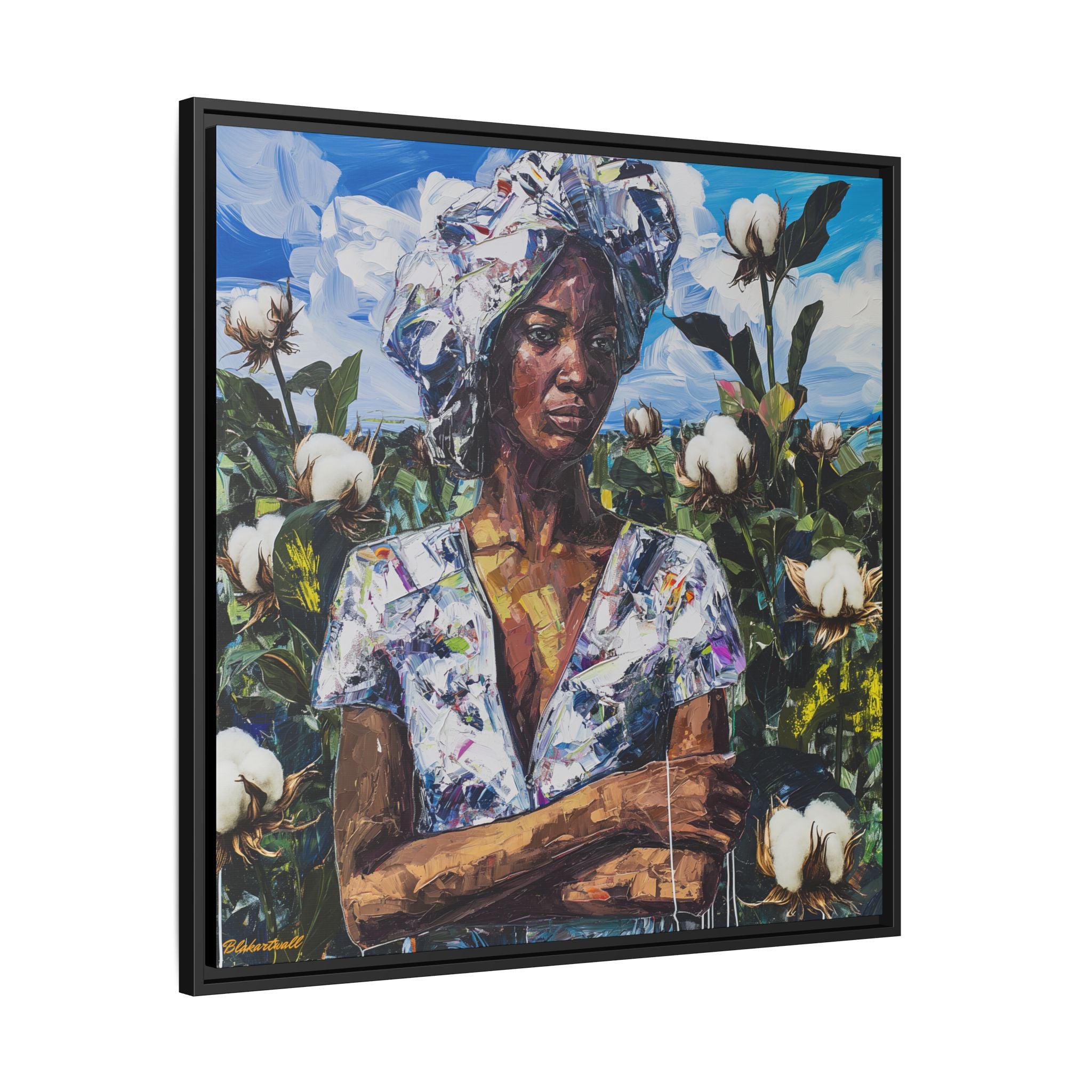 COTTON BLOOM: RESILIENCE IN NATURE