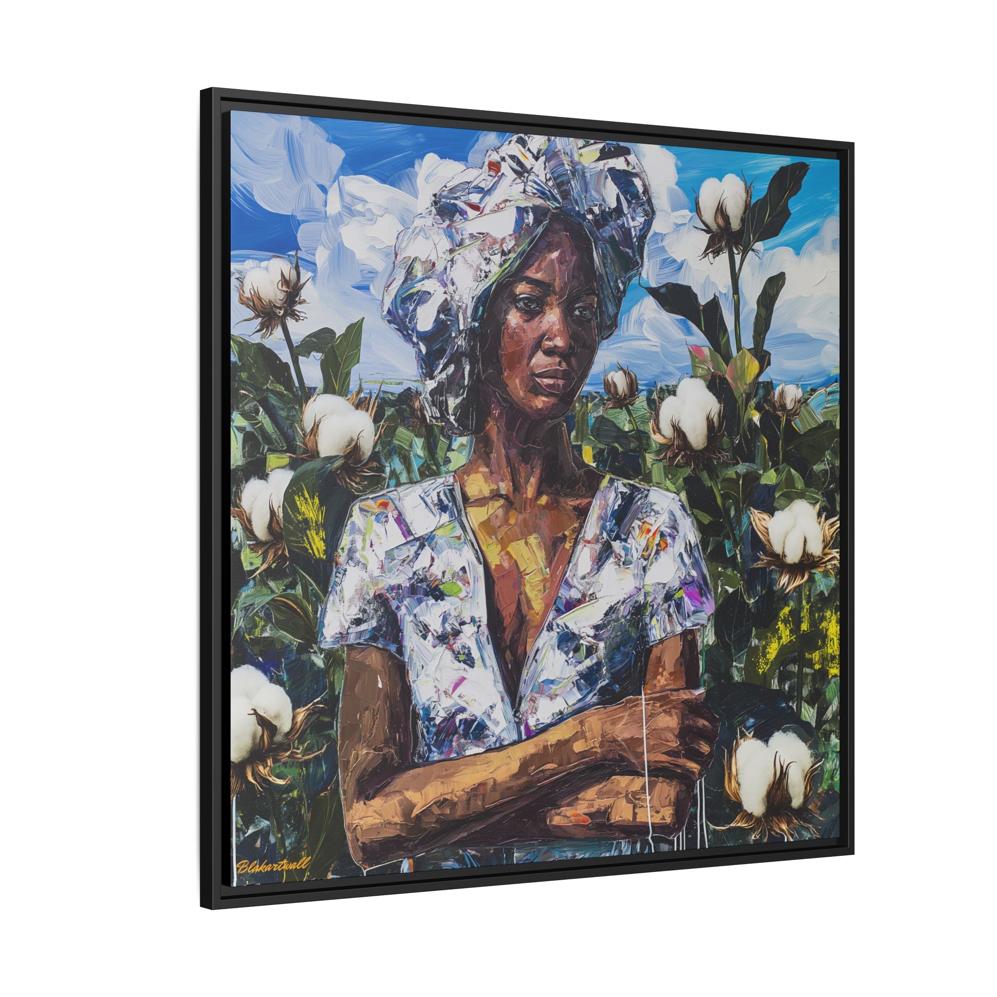 COTTON BLOOM: RESILIENCE IN NATURE