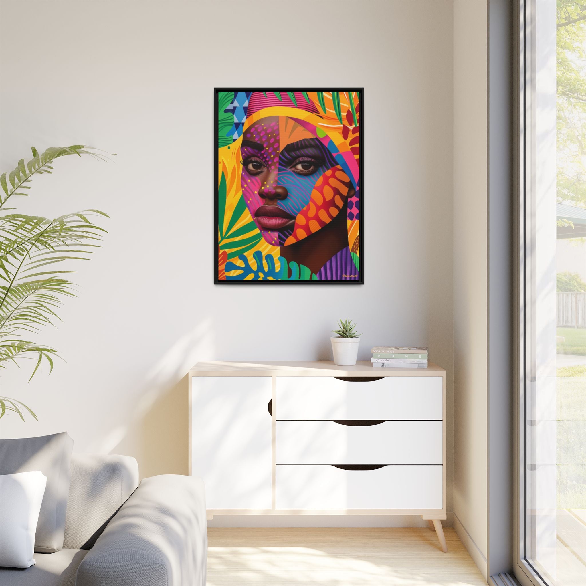 VIBRANT ESSENCE: A PORTRAIT OF AFRICAN SPIRIT