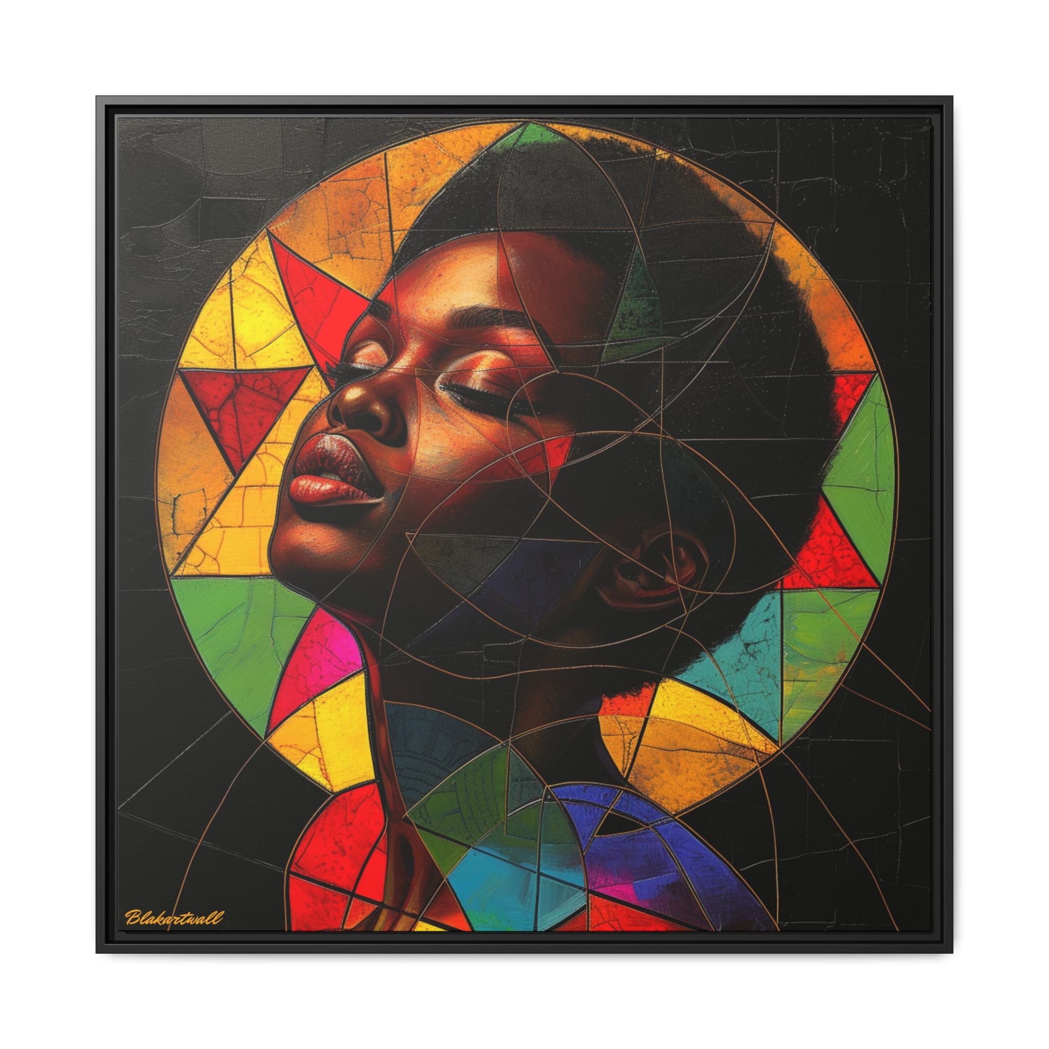 GEOMETRIC DREAMS: A MOSAIC OF AFRICAN BEAUTY