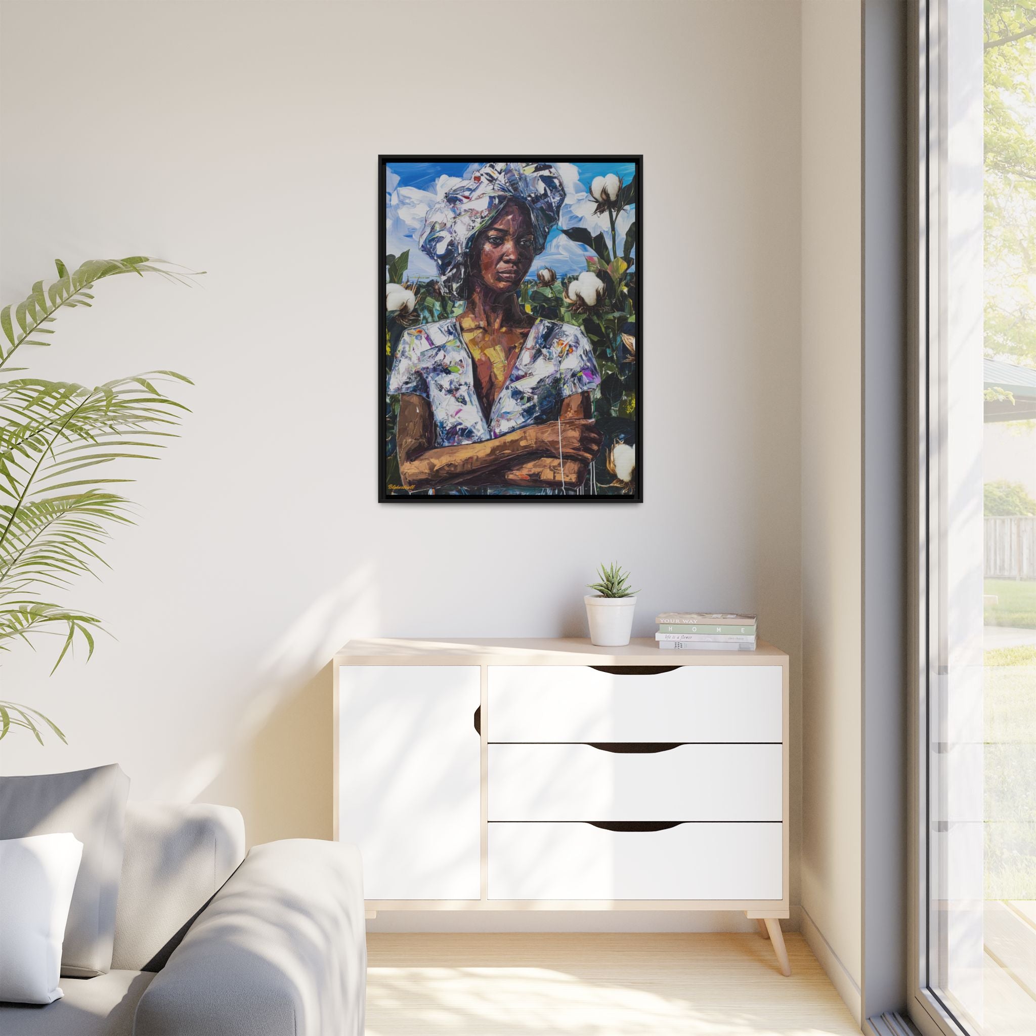 COTTON BLOOM: RESILIENCE IN NATURE