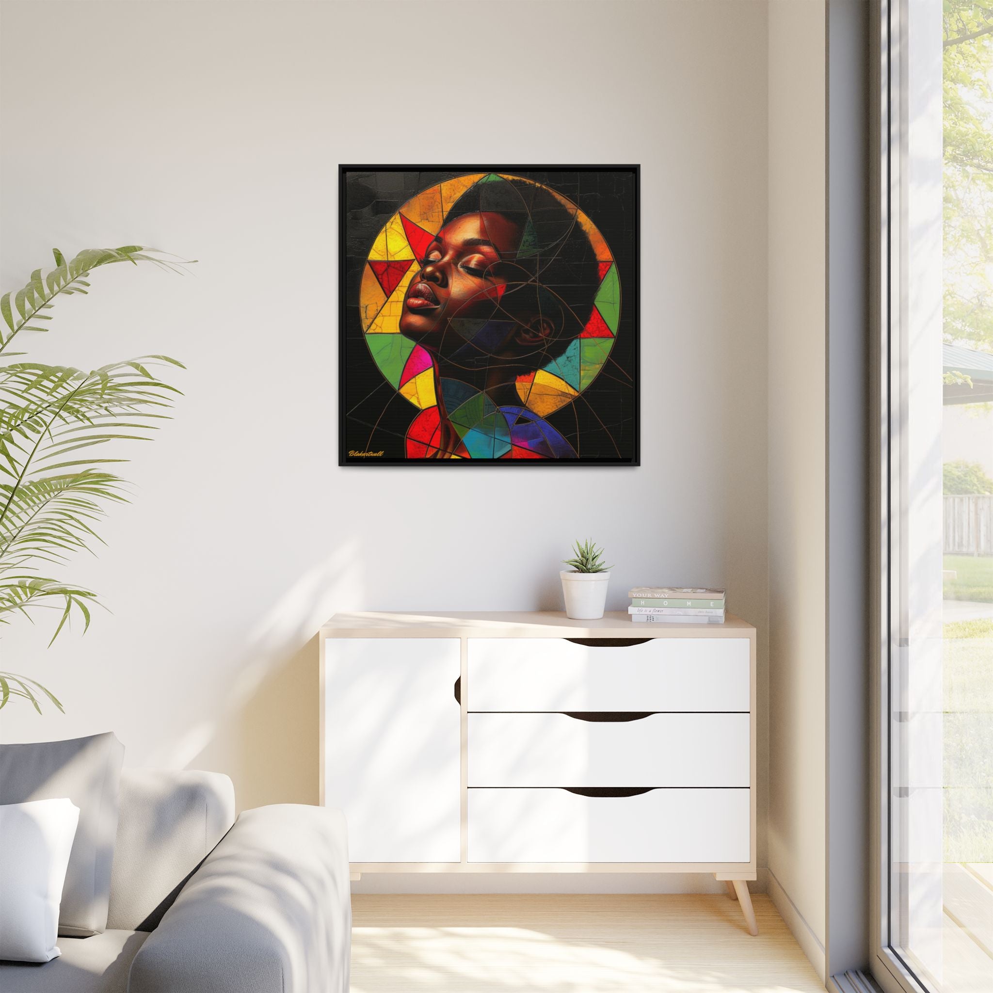 GEOMETRIC DREAMS: A MOSAIC OF AFRICAN BEAUTY