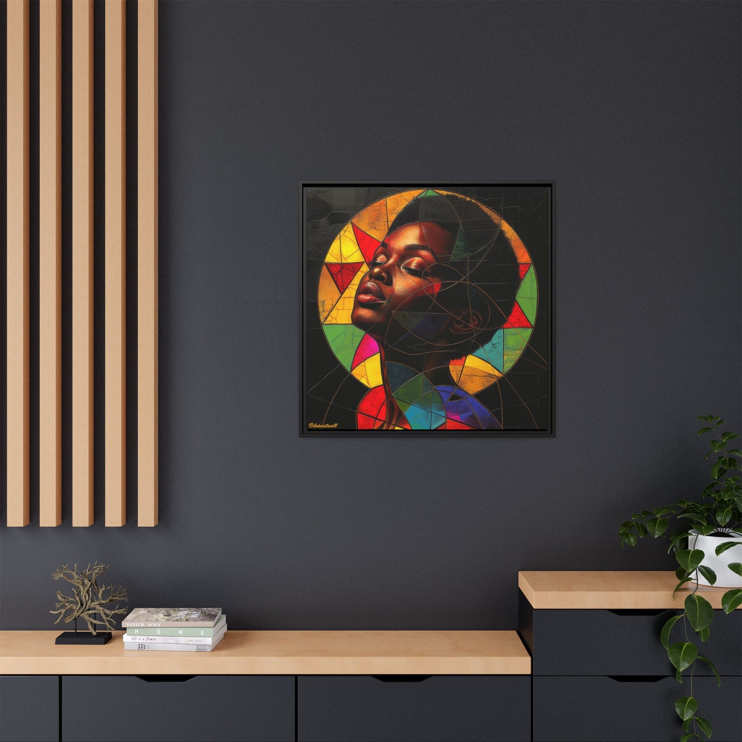 GEOMETRIC DREAMS: A MOSAIC OF AFRICAN BEAUTY