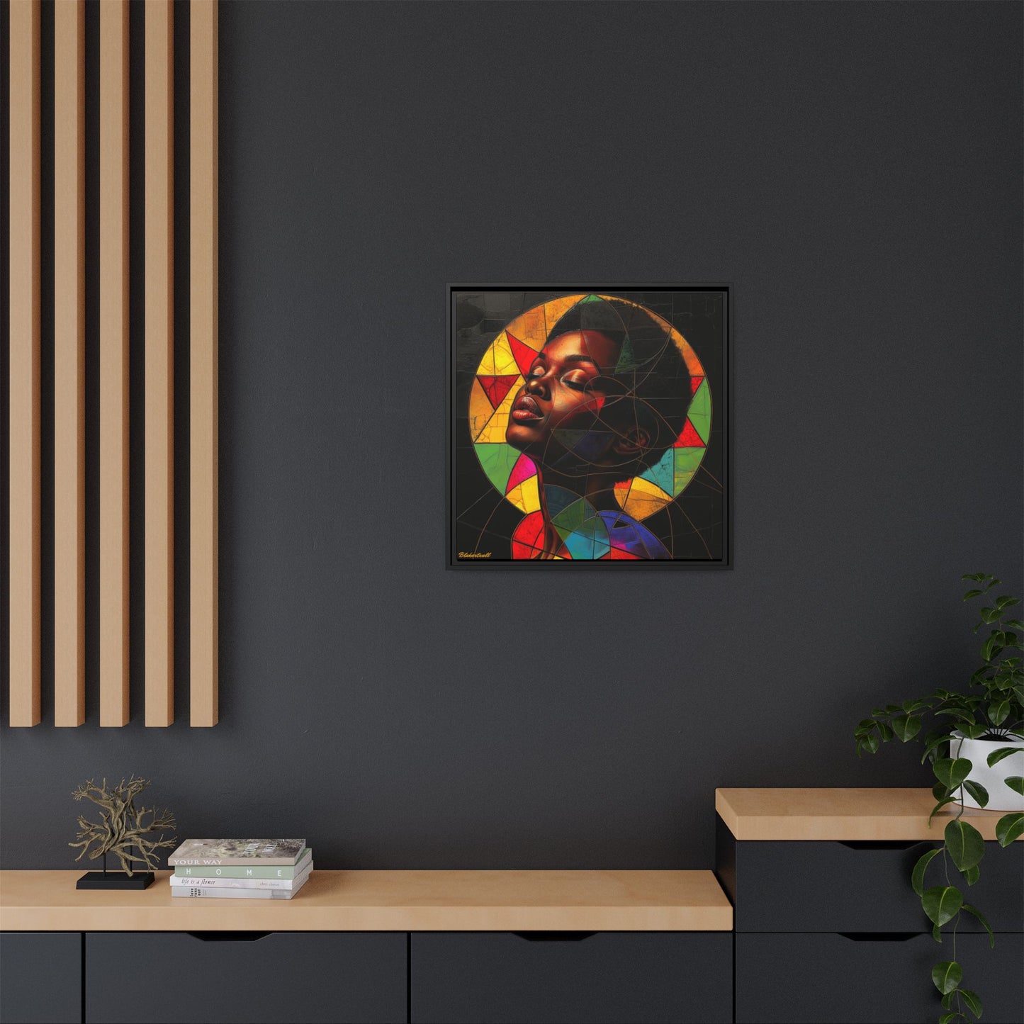 GEOMETRIC DREAMS: A MOSAIC OF AFRICAN BEAUTY