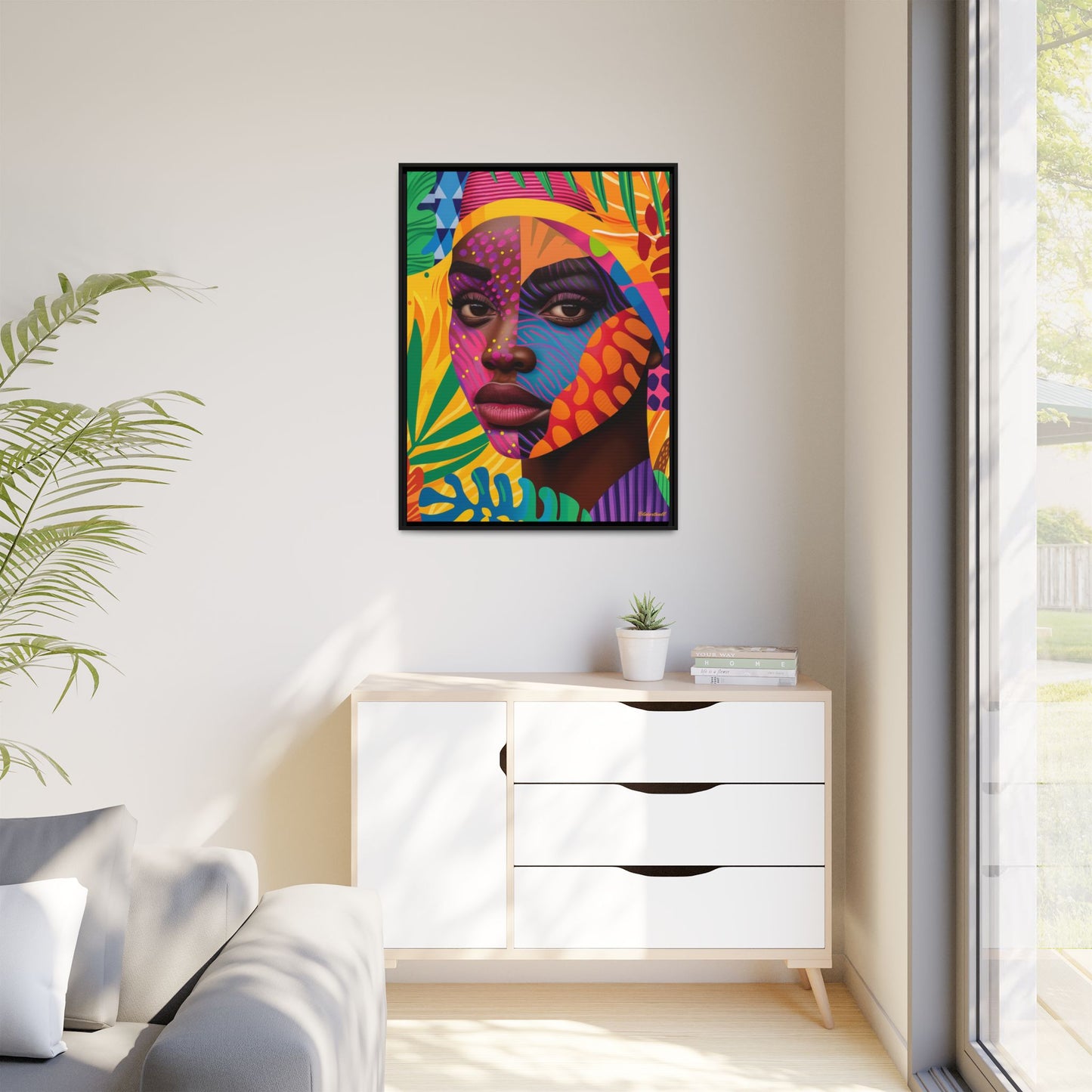 VIBRANT ESSENCE: A PORTRAIT OF AFRICAN SPIRIT