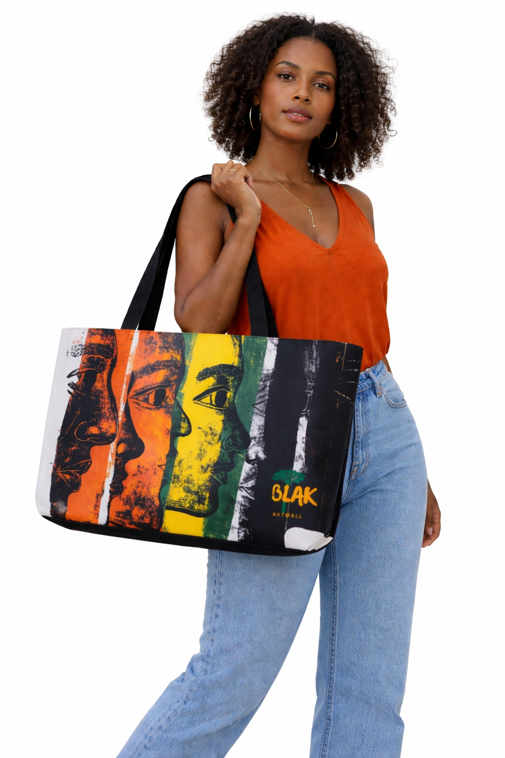 COLORS OF HUMANITY WEEKENDER TOTE BAG