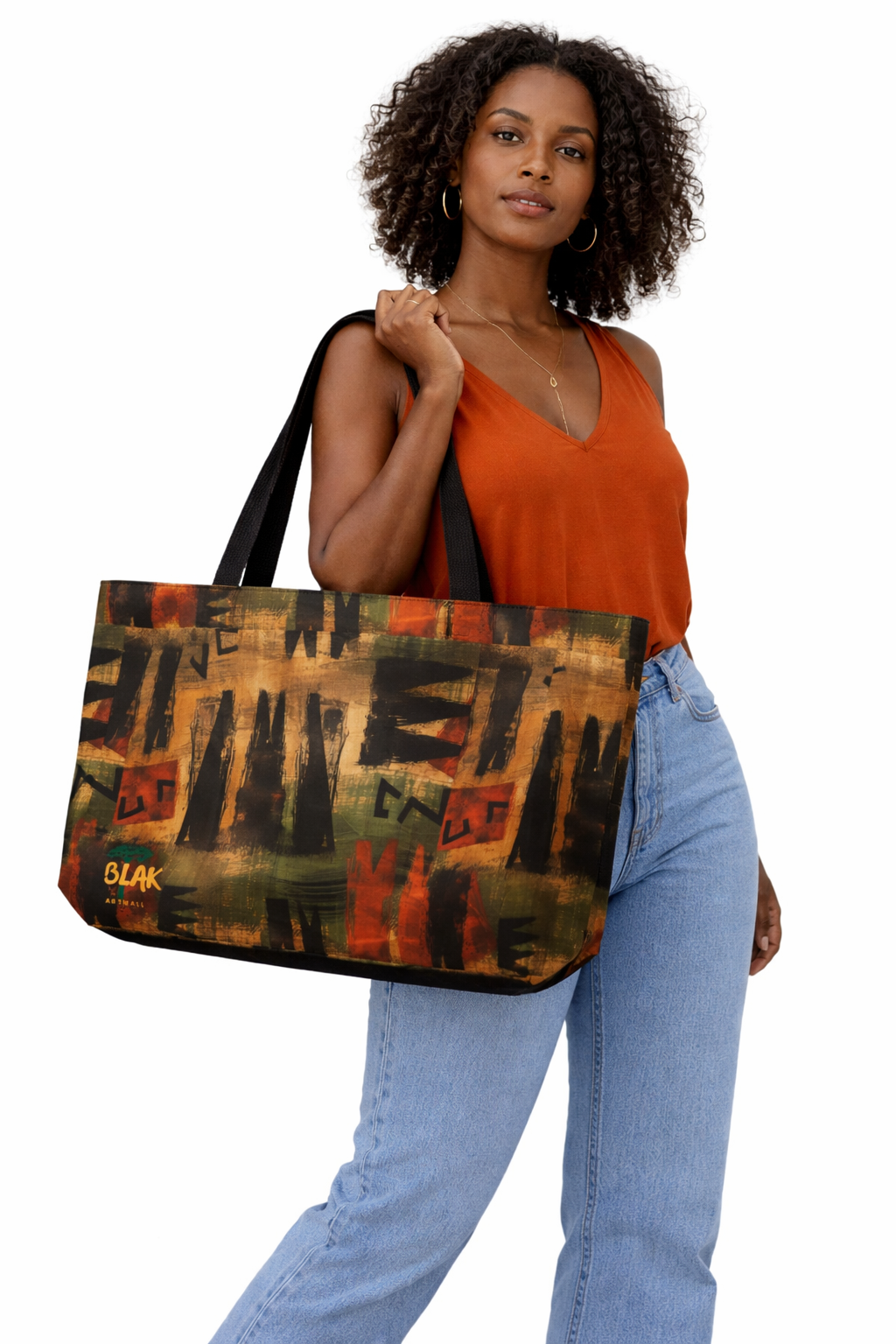 EARTHEN HARMONY WEEKENDER TOTE BAG