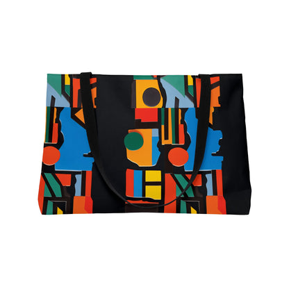 VIBRANT PAN-AFRICAN WEEKENDER TOTE BAG