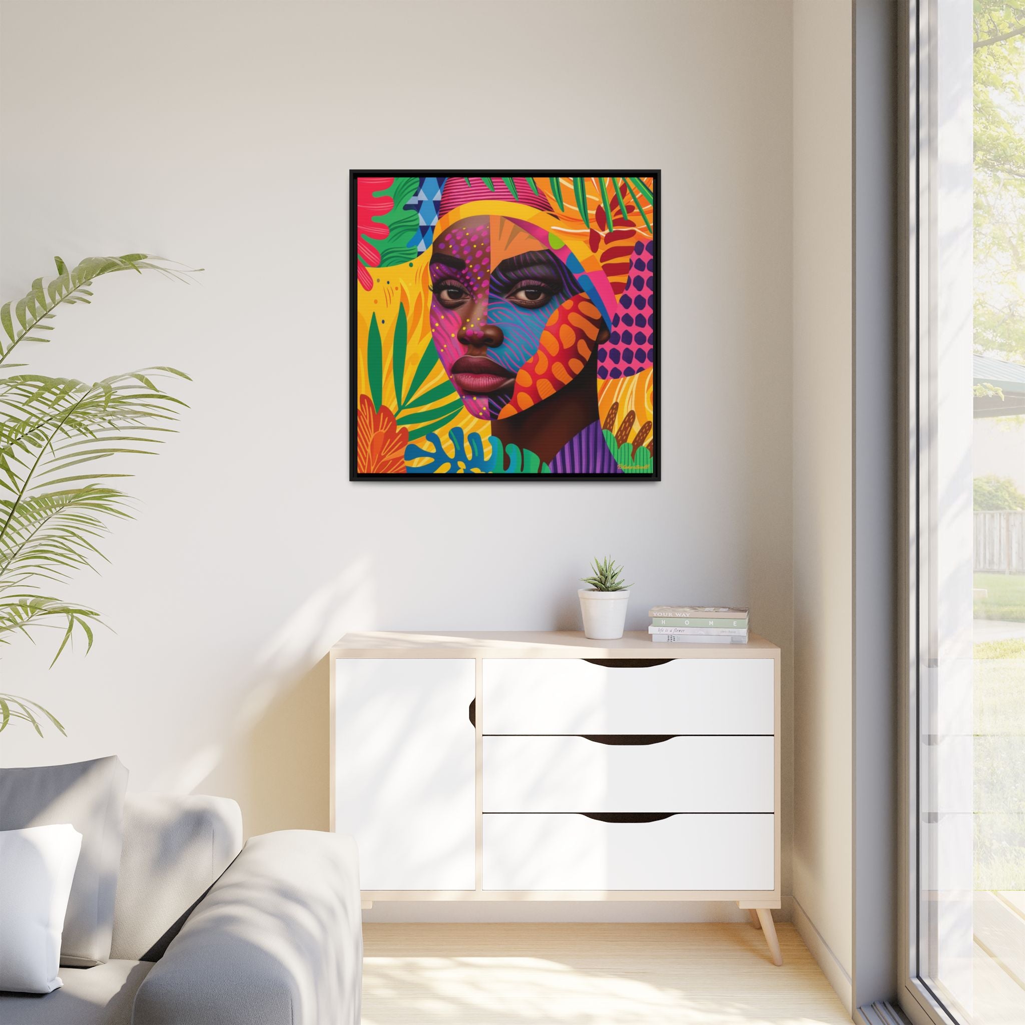 VIBRANT ESSENCE: A PORTRAIT OF AFRICAN SPIRIT