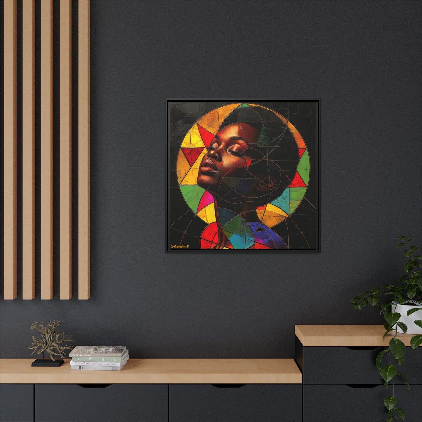 GEOMETRIC DREAMS: A MOSAIC OF AFRICAN BEAUTY