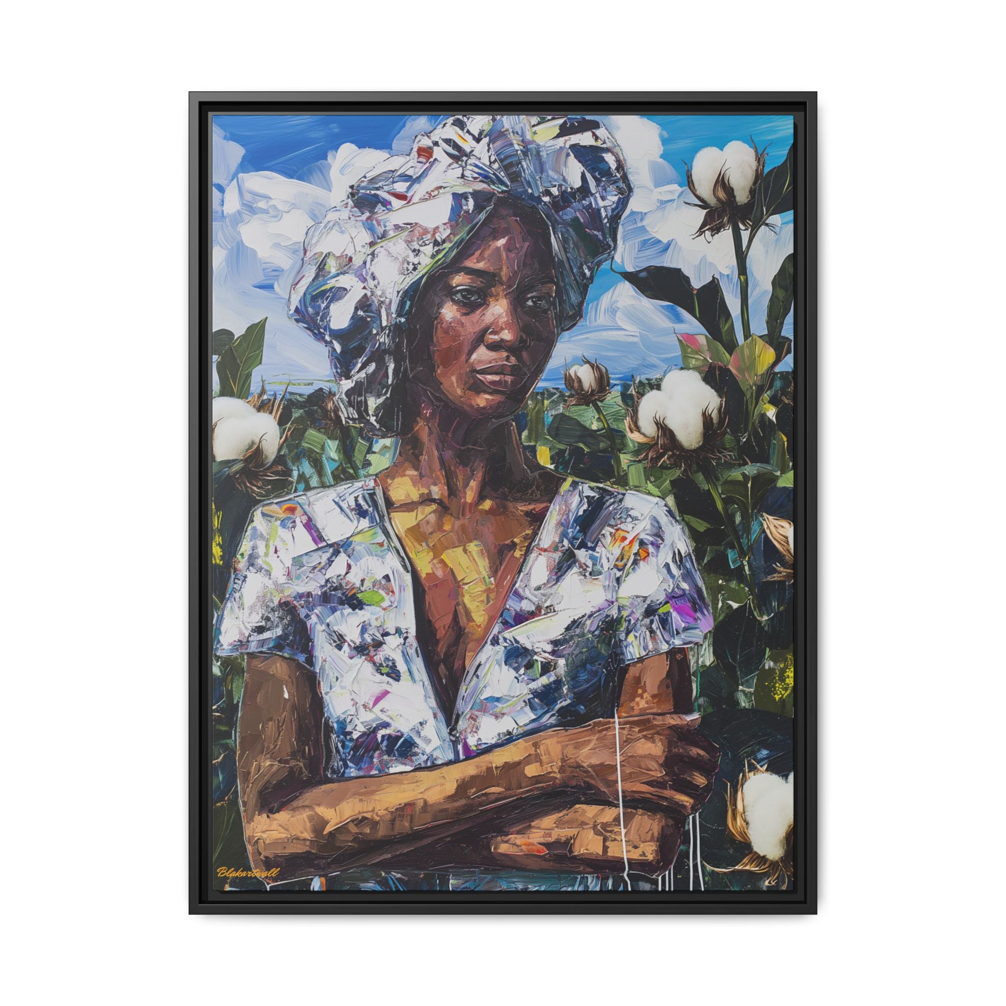 COTTON BLOOM: RESILIENCE IN NATURE