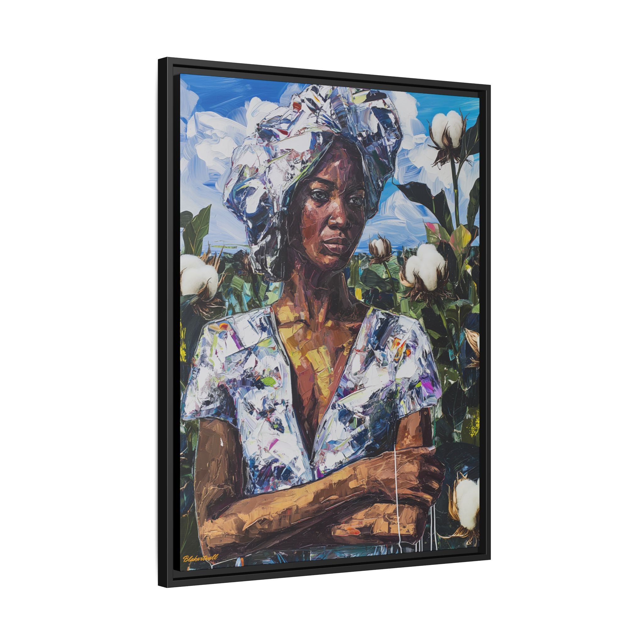 COTTON BLOOM: RESILIENCE IN NATURE