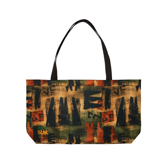 EARTHEN HARMONY WEEKENDER TOTE BAG
