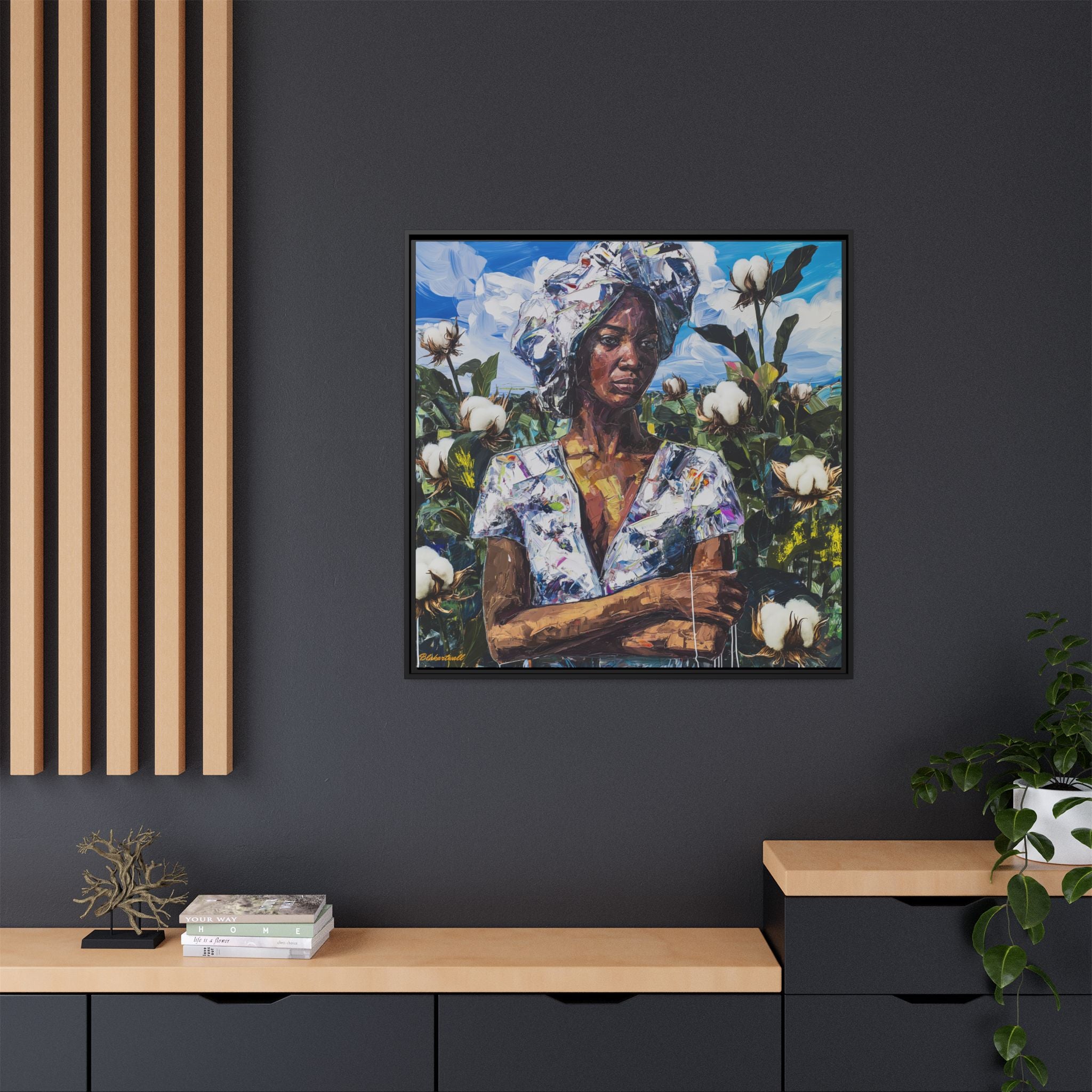 COTTON BLOOM: RESILIENCE IN NATURE