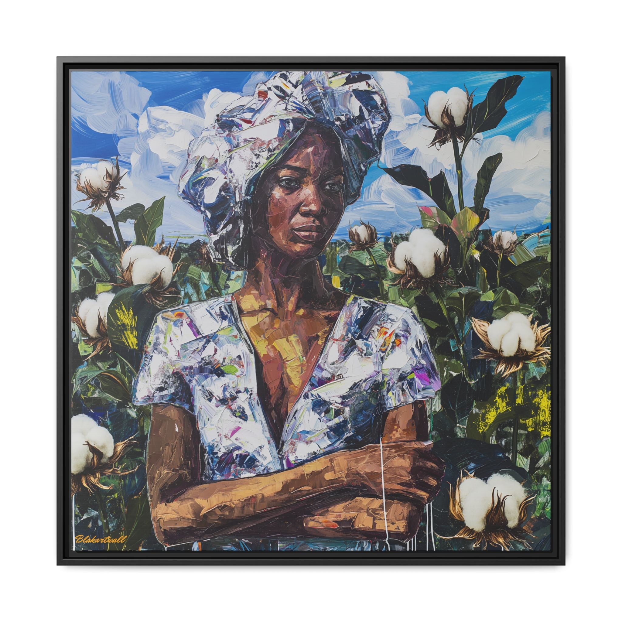 COTTON BLOOM: RESILIENCE IN NATURE