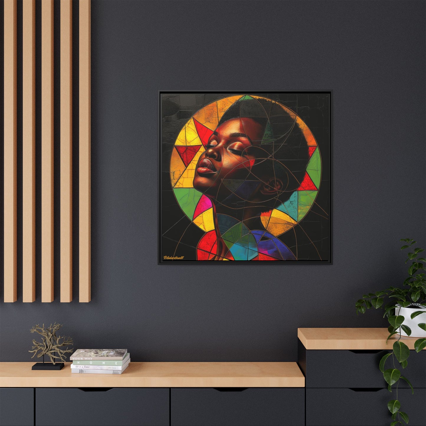 GEOMETRIC DREAMS: A MOSAIC OF AFRICAN BEAUTY