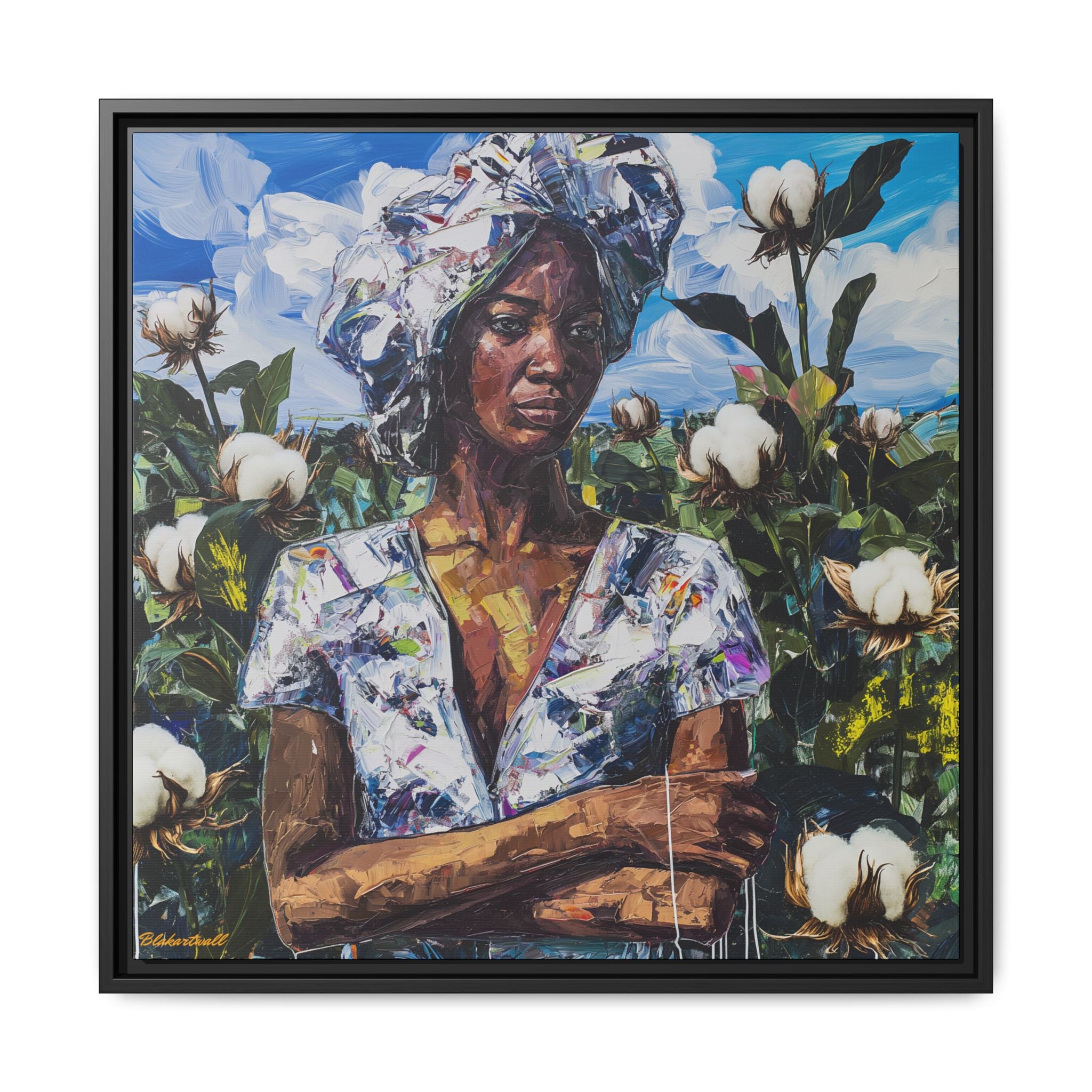 COTTON BLOOM: RESILIENCE IN NATURE