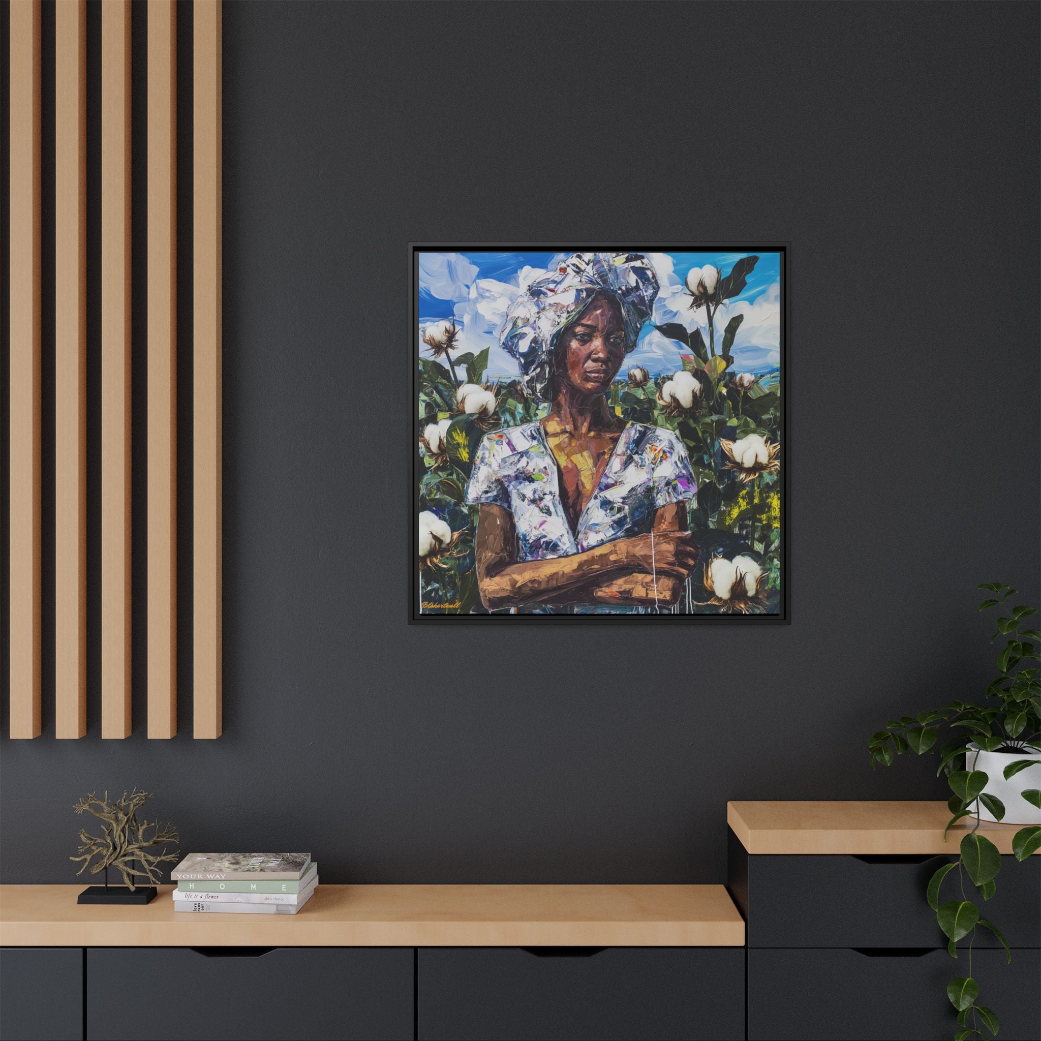 COTTON BLOOM: RESILIENCE IN NATURE