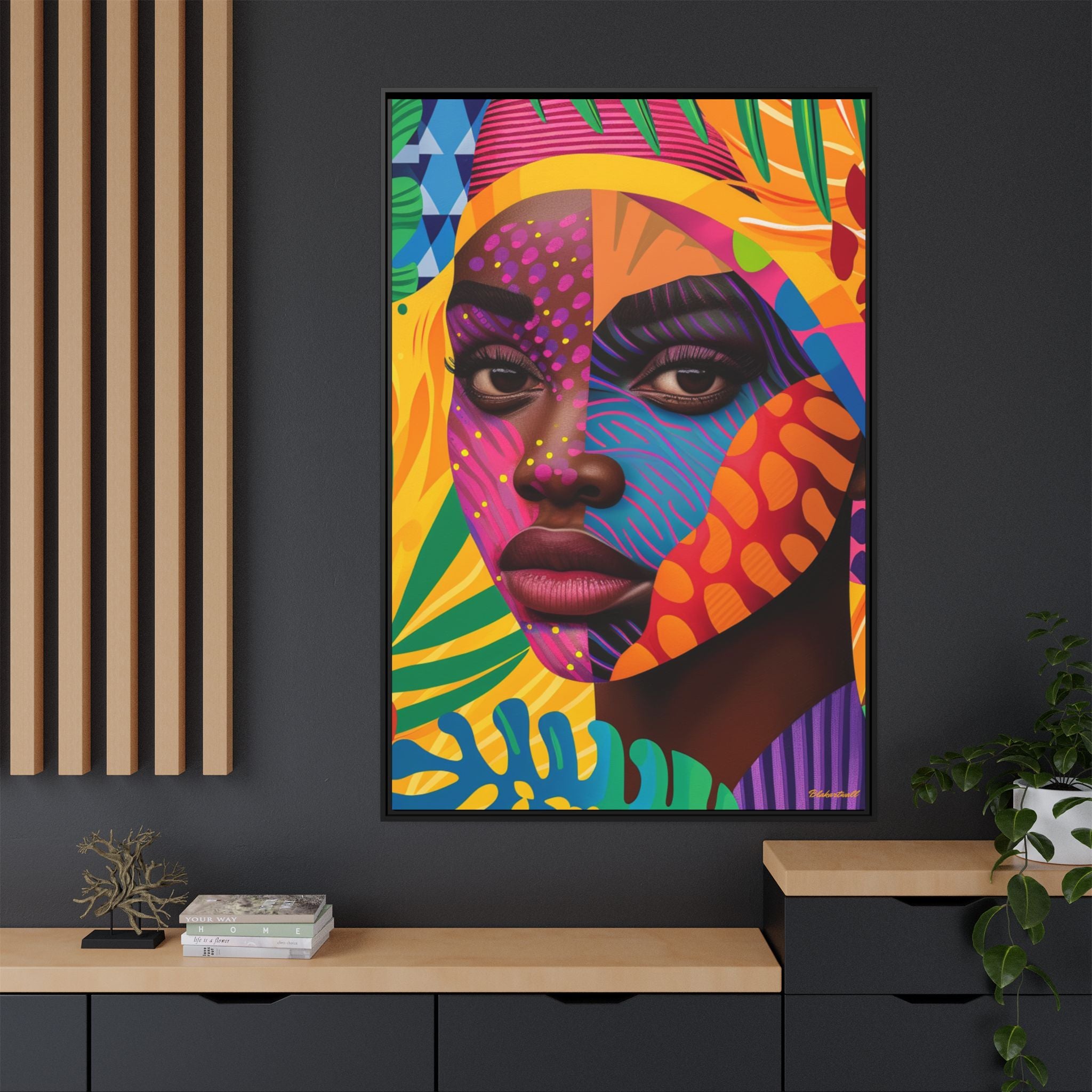 VIBRANT ESSENCE: A PORTRAIT OF AFRICAN SPIRIT